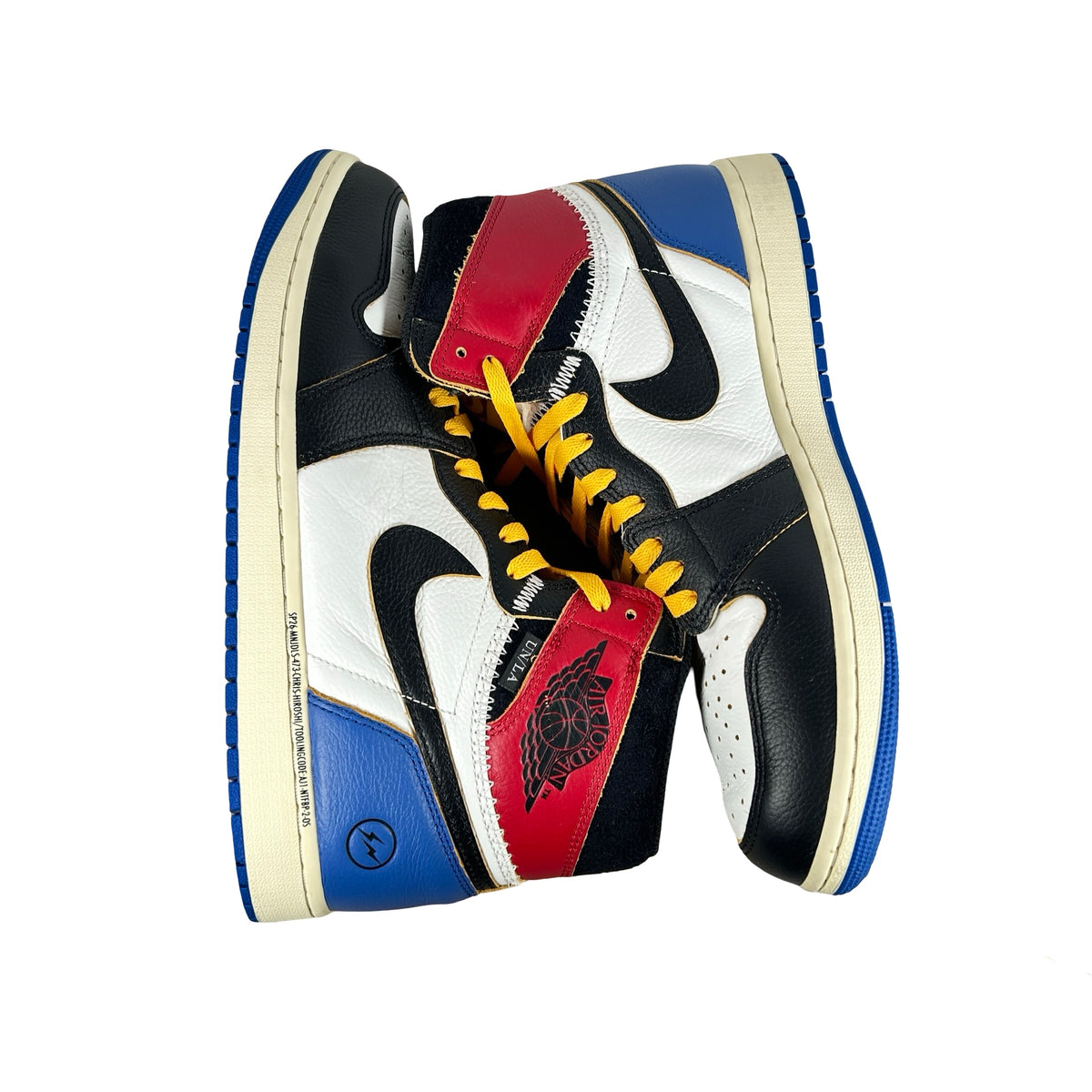 IO7847 002 Jordan 1 Retro High OG SP Fragment x Union LA Varsity Red Sport Royal [USED] - 11.5 M (Used2)