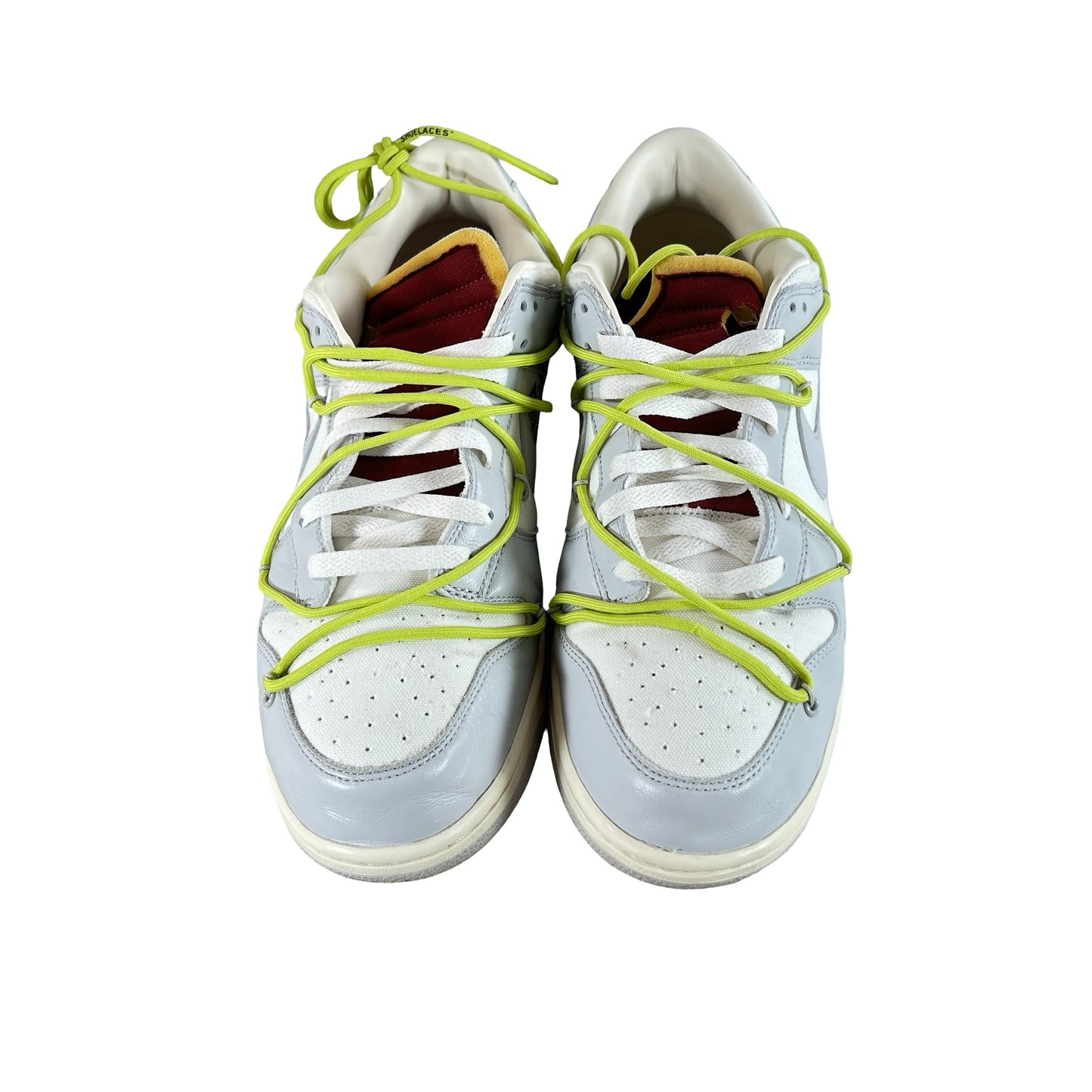 DM1602 106 Nike Dunk Low Off-White Lot 8 [USED] - 13 M (Used)