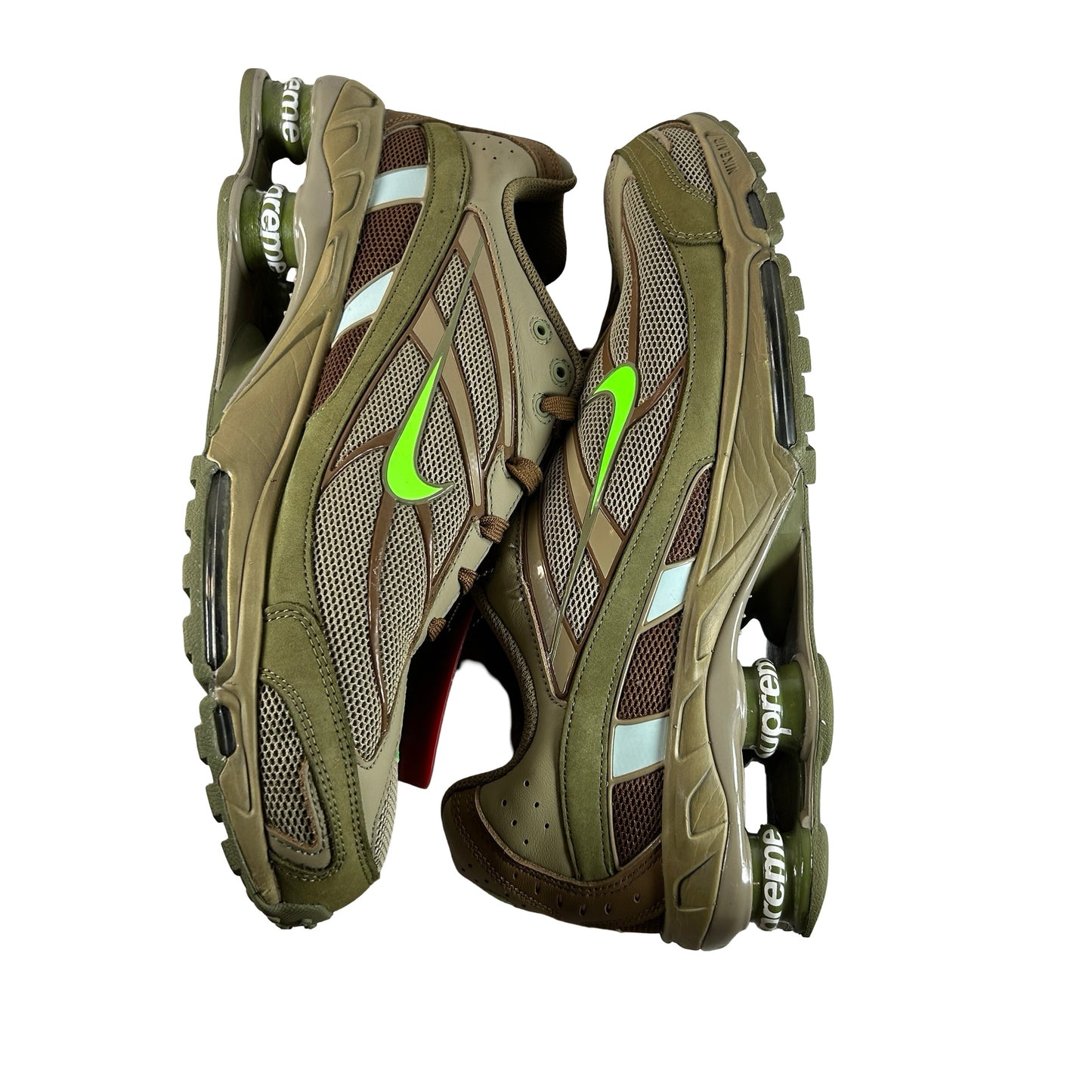 DN1615 200 Nike Shox Ride 2 SP Supreme Olive [USED] - 12 M (Used)