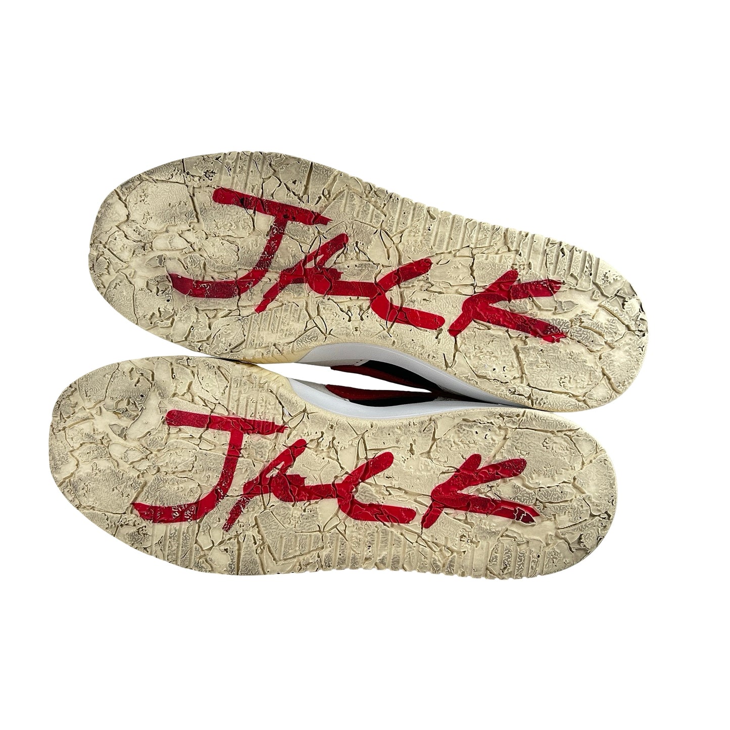 FZ8117 101 Jordan Jumpman Jack TR Travis Scott University Red [USED] - 9 M (Used4)