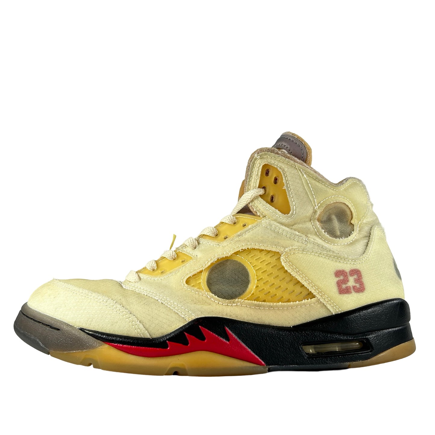 DH8565 100 Jordan 5 Off-White Sail [USED] - 10.5 M (Used) (No Box3)
