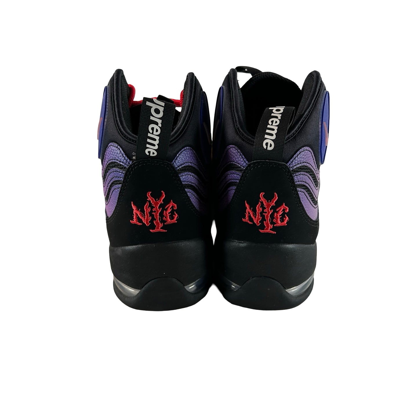 DX3292 001 Nike Air Bakin SP Supreme Black [USED] - 12 M (Used) (Replace Box)