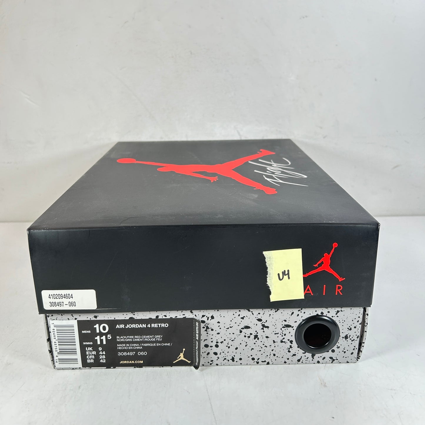 308497 060 Jordan 4 Bred (2019) [USED] - 10 M (Used4)