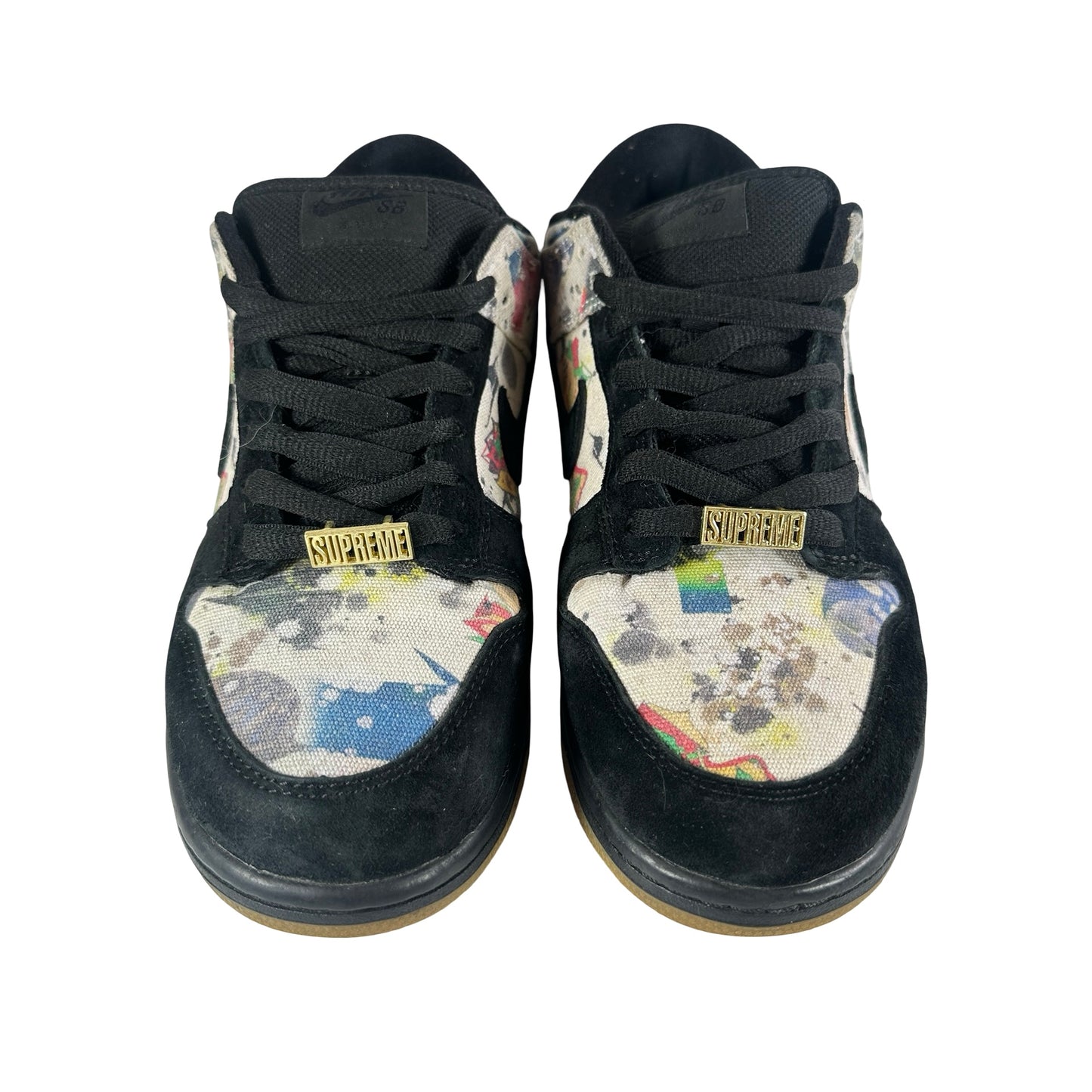 FD8778 001 Nike SB Dunk Low Supreme Rammellzee [USED] - 9.5 M (Used3)