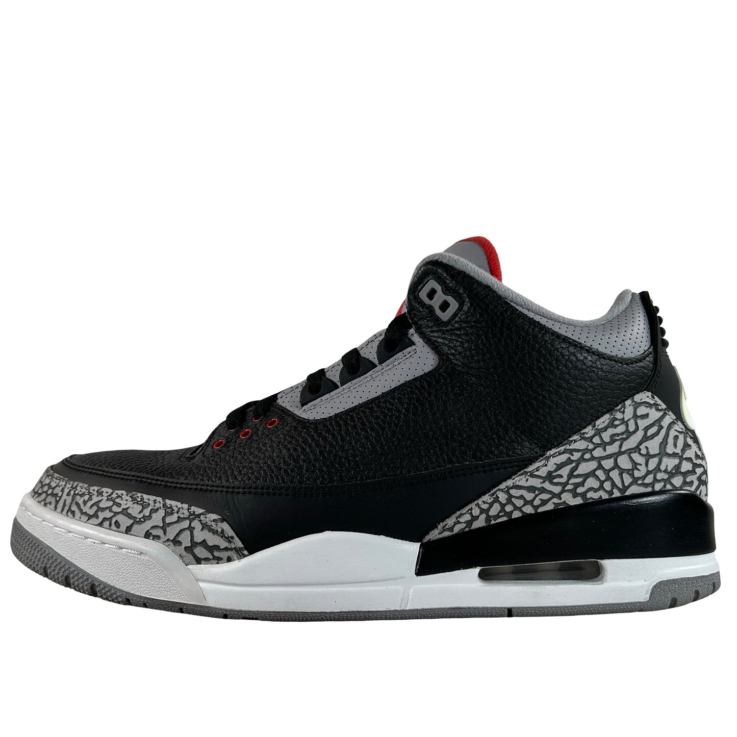 854262 001 Jordan 3 Black Cement 2018 [USED] - 13 M (Used3)