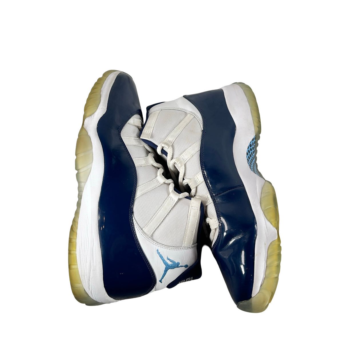 378037 123 Jordan 11 Retro UNC Win Like 82 [USED] - 14 M (Used) (No Box)