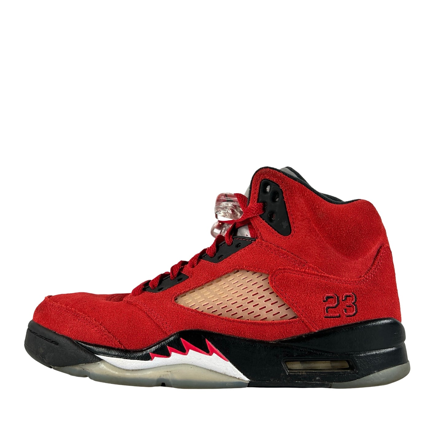 DD0587 600 Jordan 5 Raging Bull Red (2021) [USED] - 8 M (Used) (No Box)