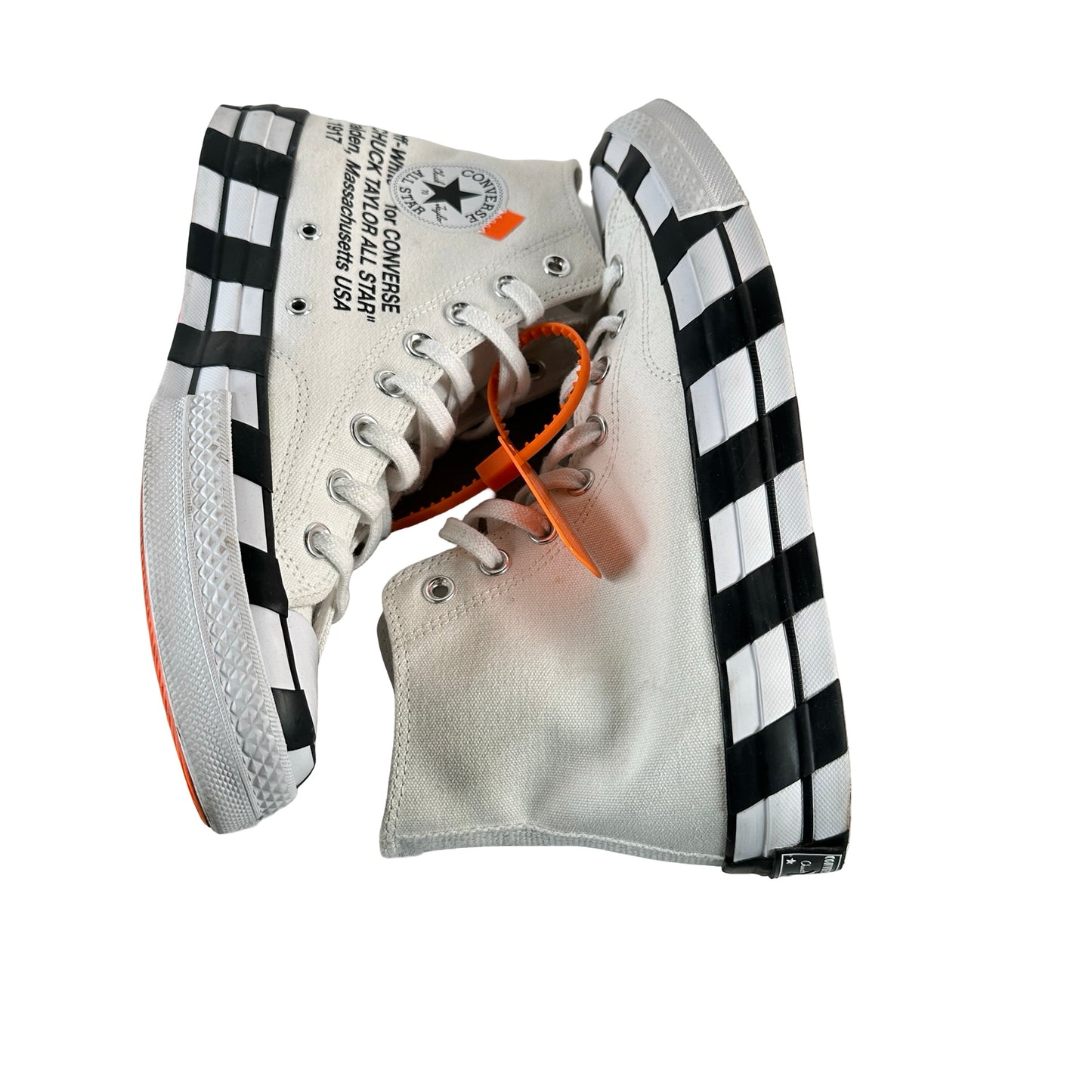 163862C Converse Chuck Taylor All Star 70 Hi Off-White [USED] - 8.5 M (Used) (No Box)