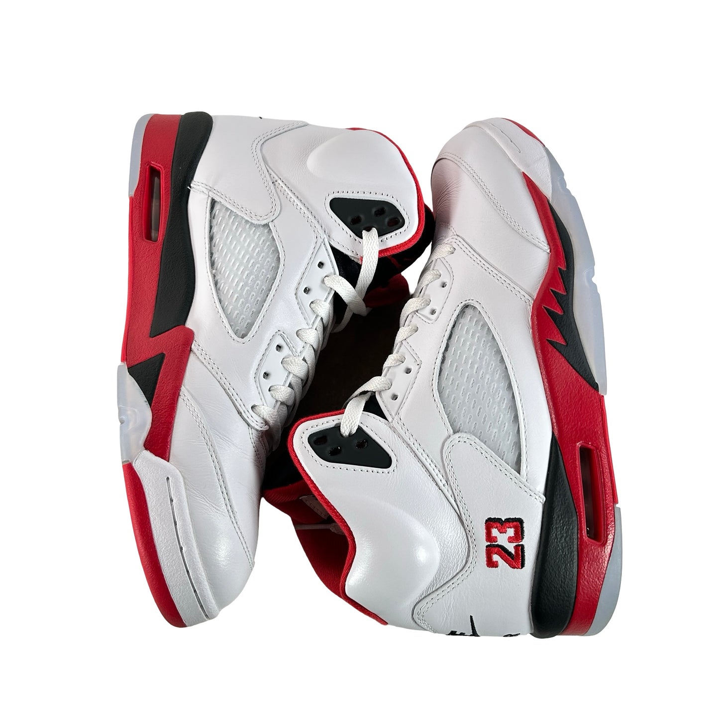 HQ7978 101 Jordan 5 Retro Fire Red Black Tongue (2025) [USED] - 10.5 M (Used4)