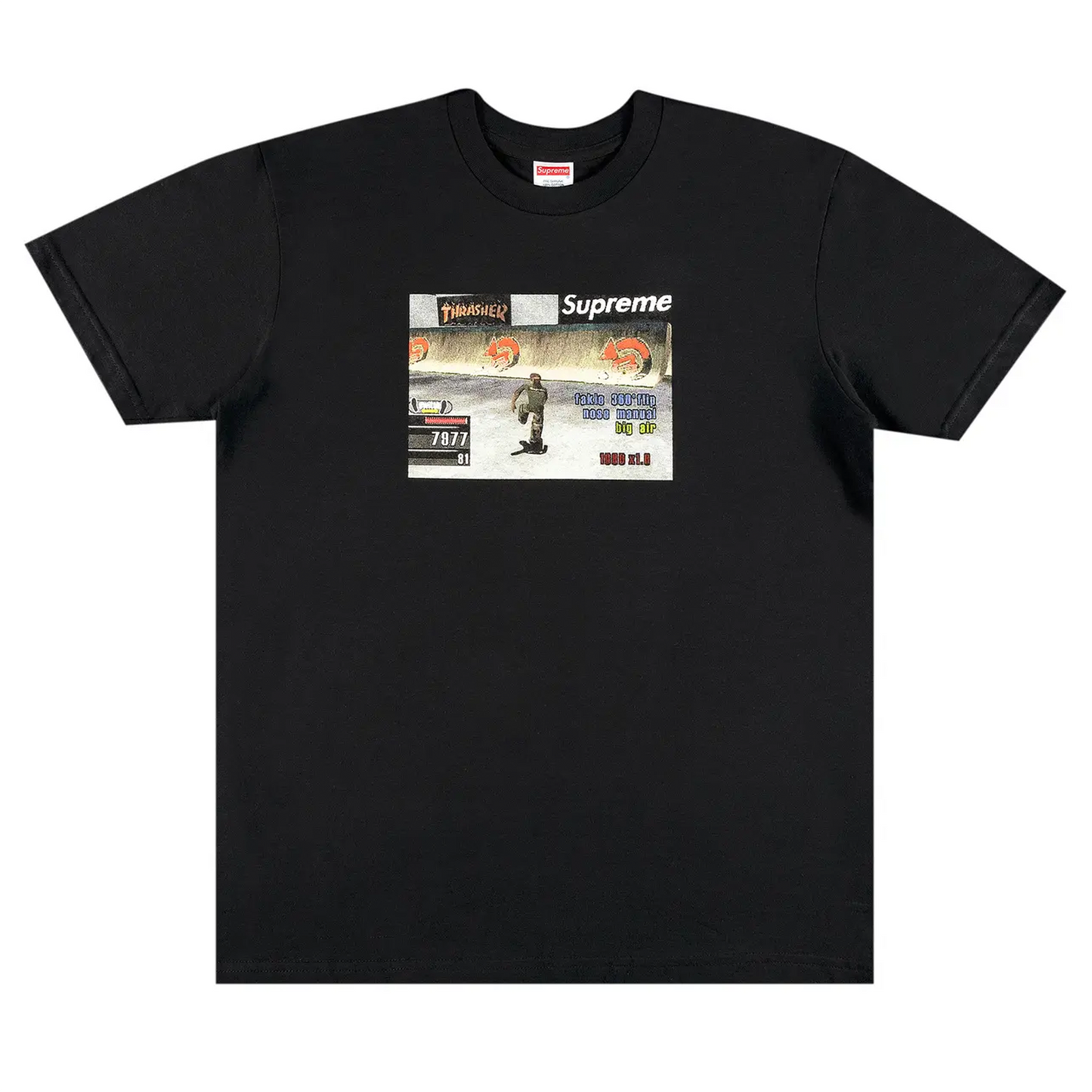 Supreme Thrasher Game Tee Black