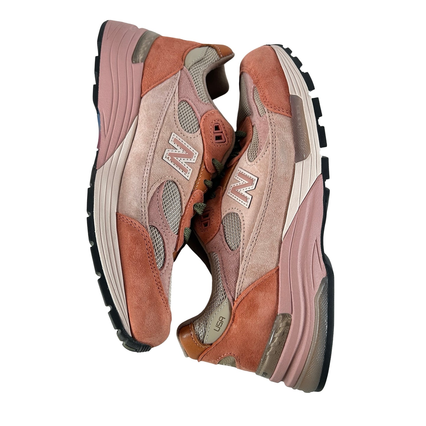 U992JG1 New Balance 992 MiUSA Joe Freshgoods Aged Well [USED] - 8.5 M (Used)