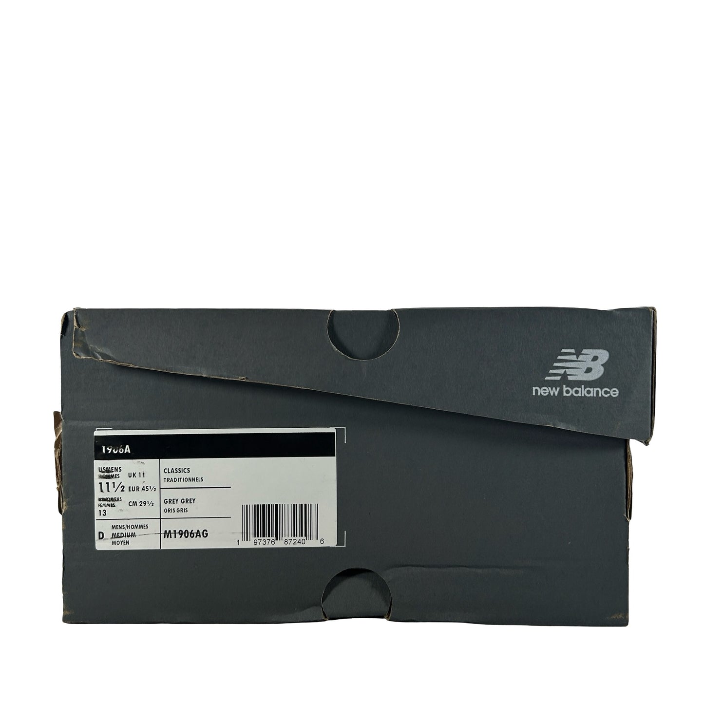 M1906AG New Balance 1906A Concrete Silver Metallic [USED] - 11.5 M (Used)