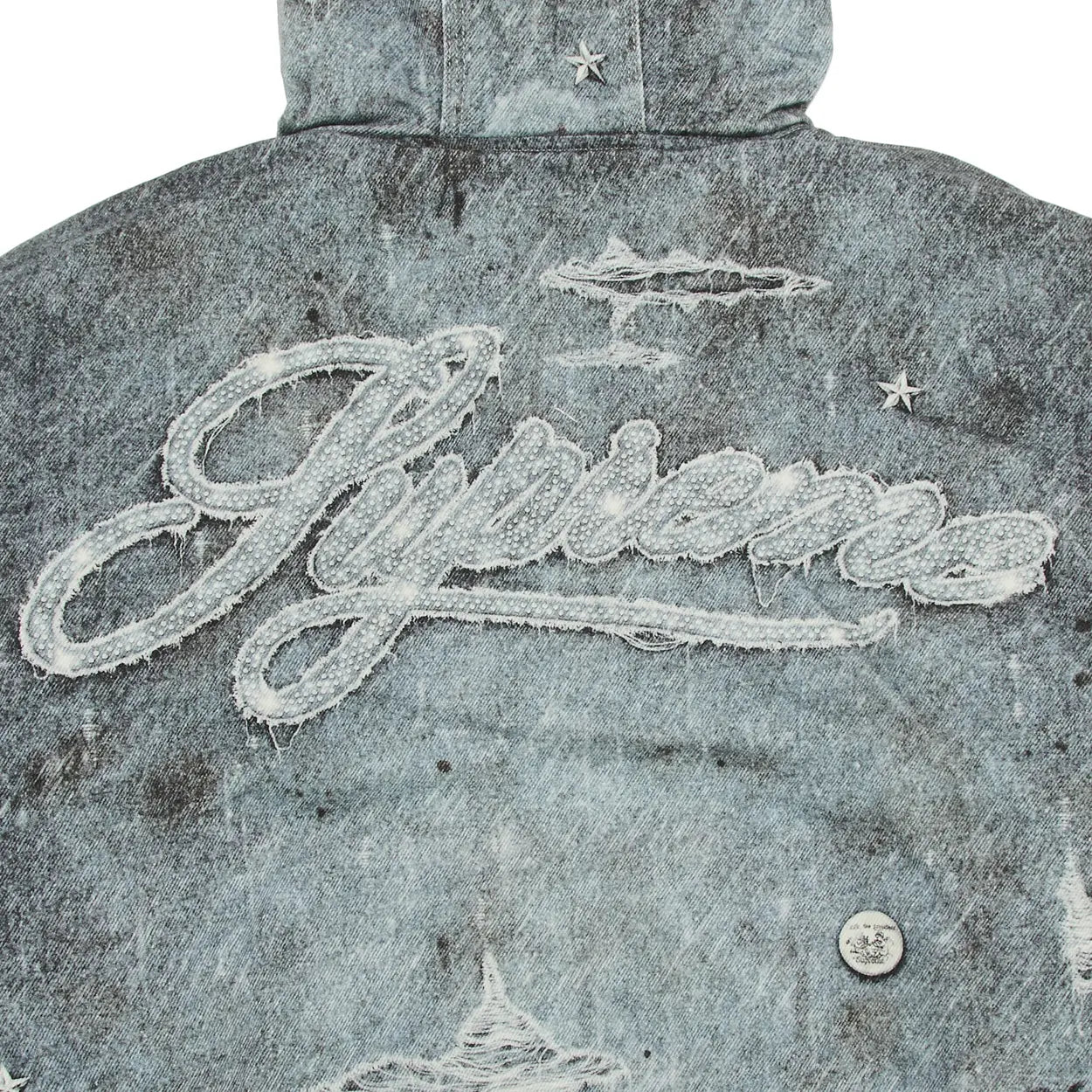Supreme HJR Trompe L'oeil Hooded Work Jacket Blue [USED] - L (Used)