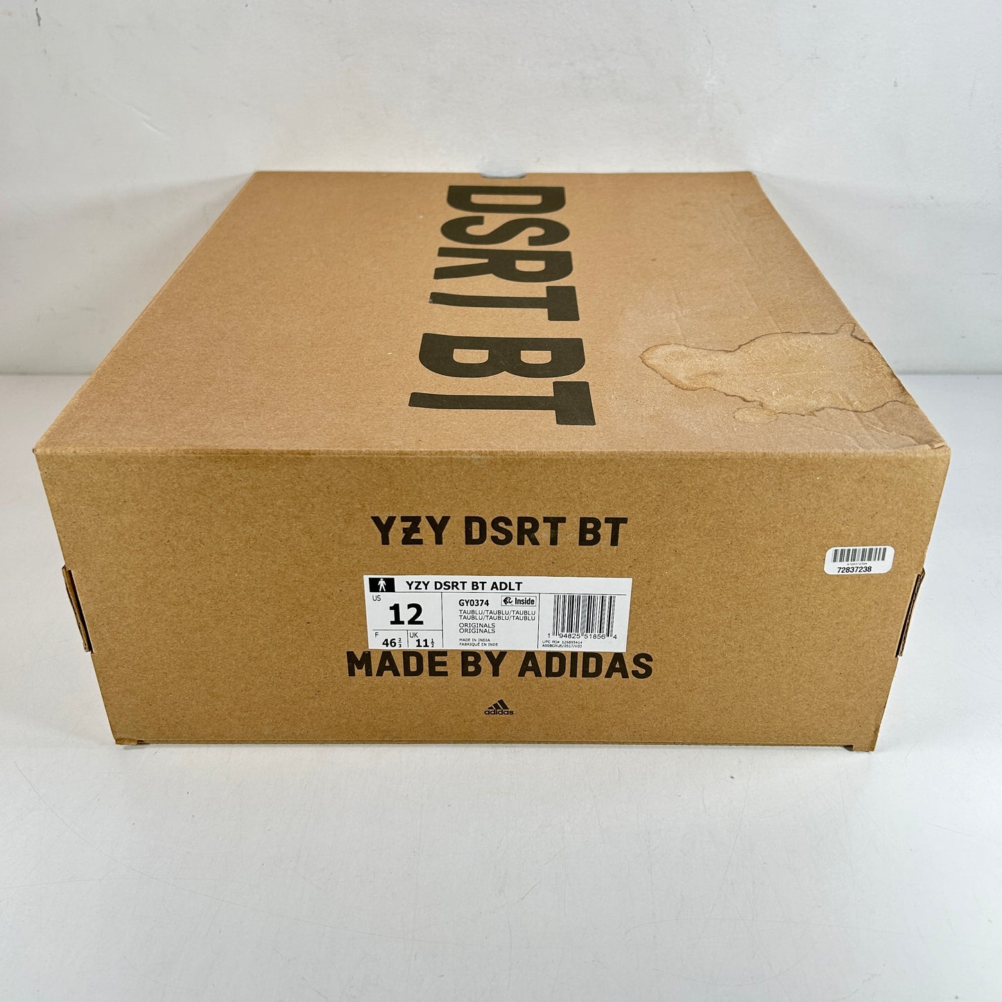 GY0374 adidas Yeezy Desert Boot Taupe Blue [USED] - 12 M (VNDS)