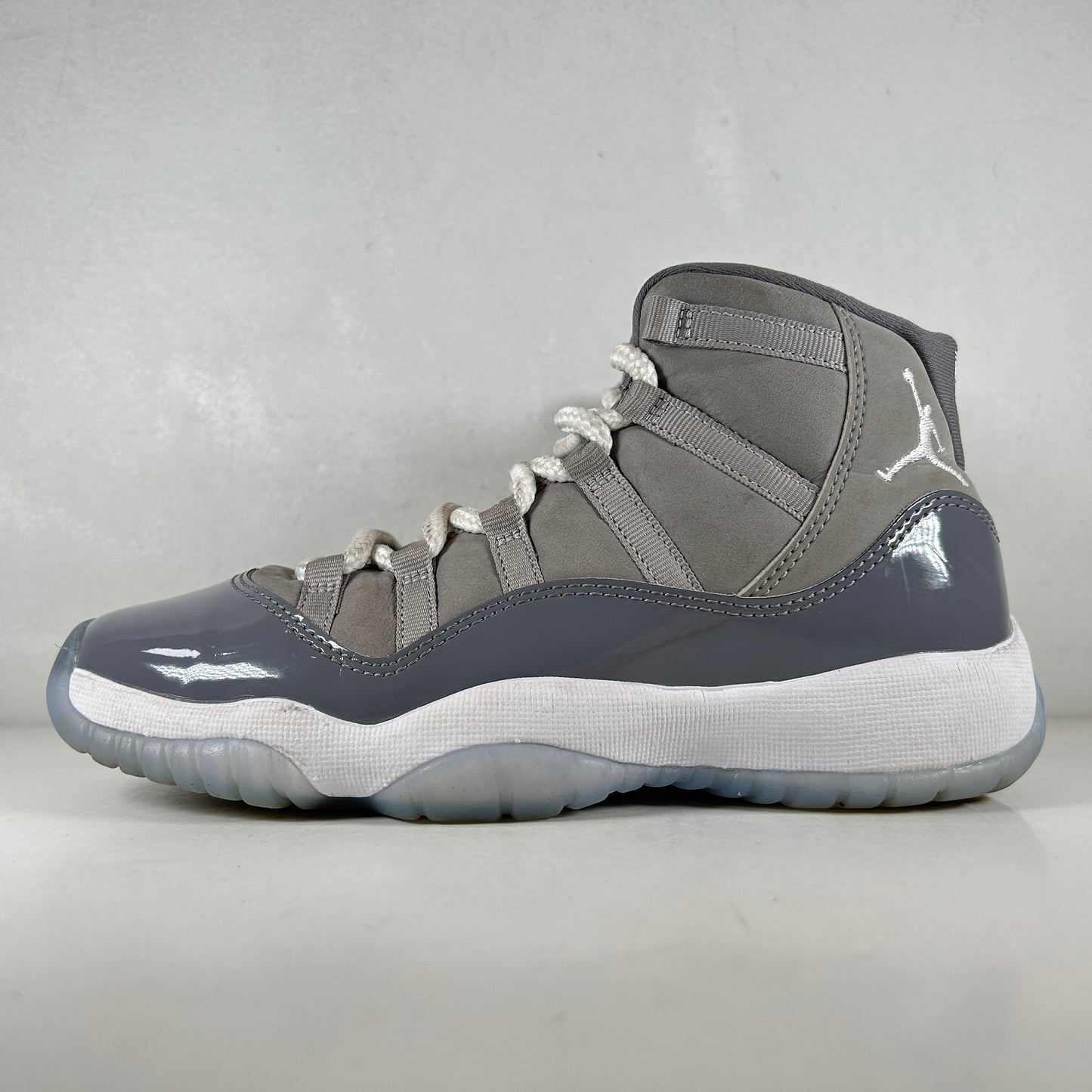 378038 005 Jordan 11 Cool Grey (2021) GS [USED] - 4 Y (Used) (No Box)