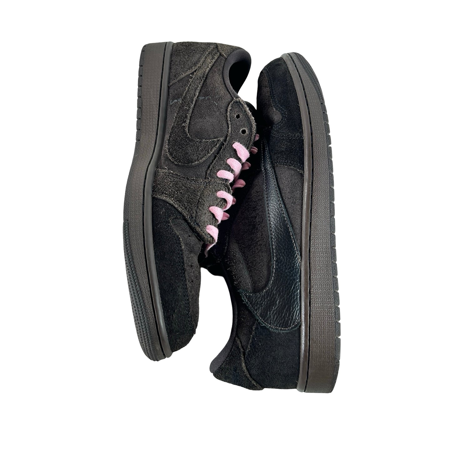 DM7866 202 Jordan 1 Retro Low OG SP Travis Scott Velvet Brown [USED] - 11 M (Used) (No Box)