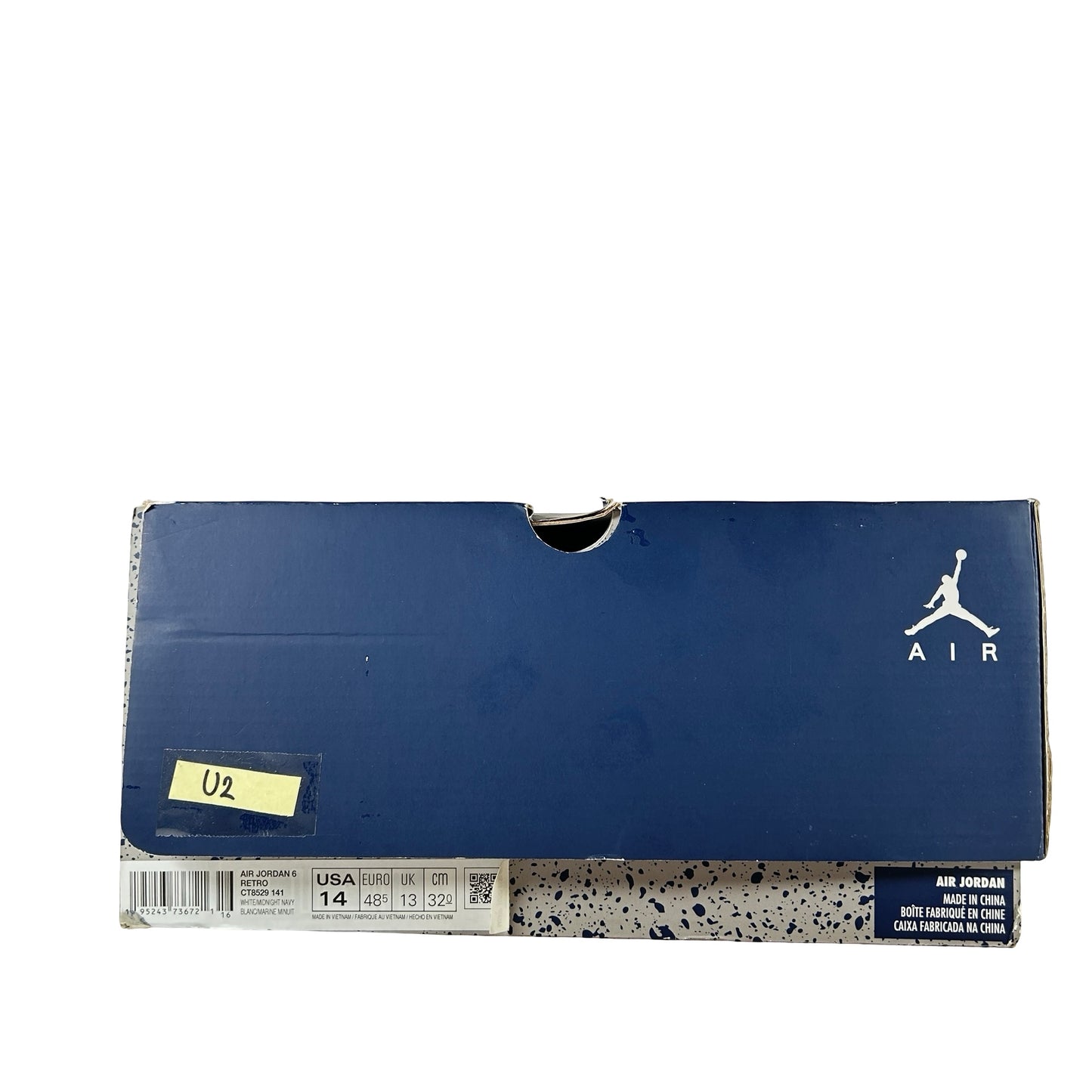 CT8529 141 Jordan 6 Retro Midnight Navy (2022) [USED] - 14 M (Used2)