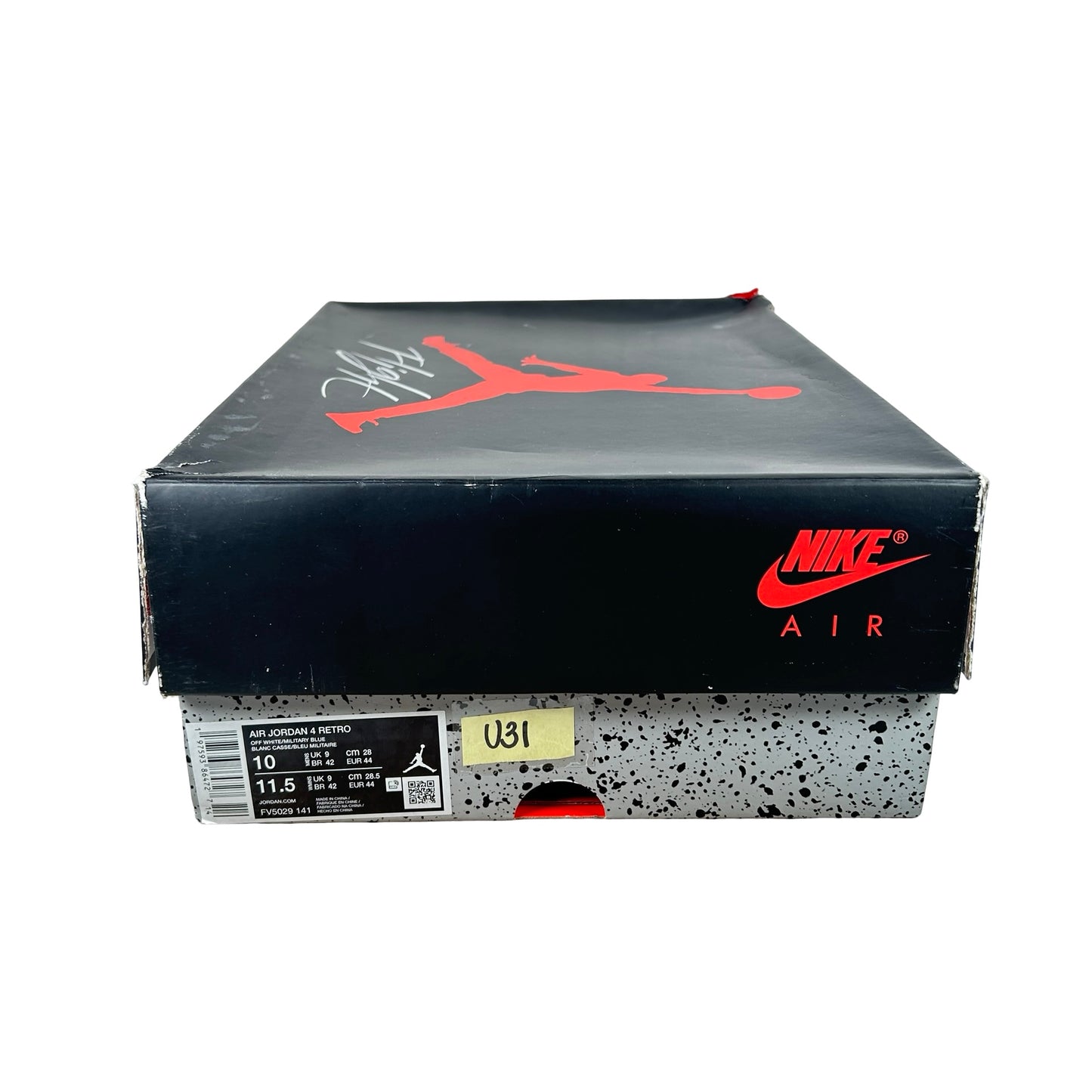 FV5029 141 Jordan 4 Retro Military Blue (2024) [USED] - 10 M (Used31) (No Insoles)