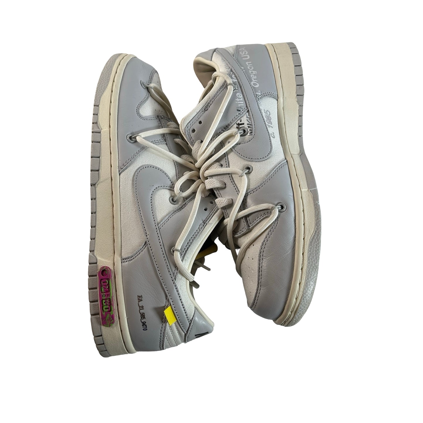 DM1602 114 Nike Dunk Low Off-White Lot 4 [USED] - 10 M (Used2)