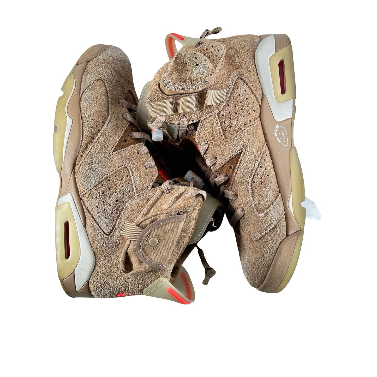 DH0690 200 Jordan 6 Retro Travis Scott British Khaki [USED] - 11 M (Used14)