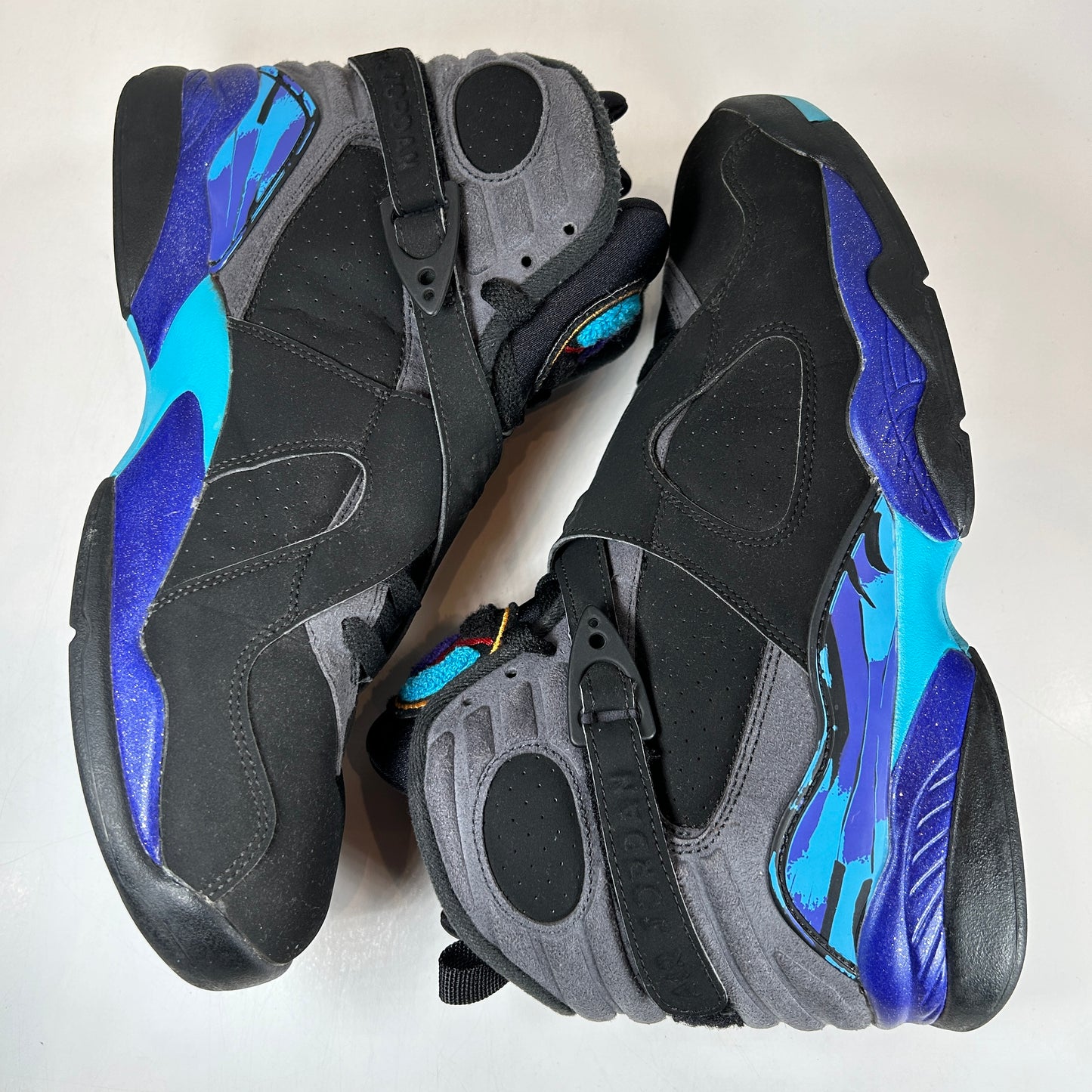 305381 025 Jordan 8 Retro Aqua (2015) [USED] - 10 M (Used) (Replace Box)