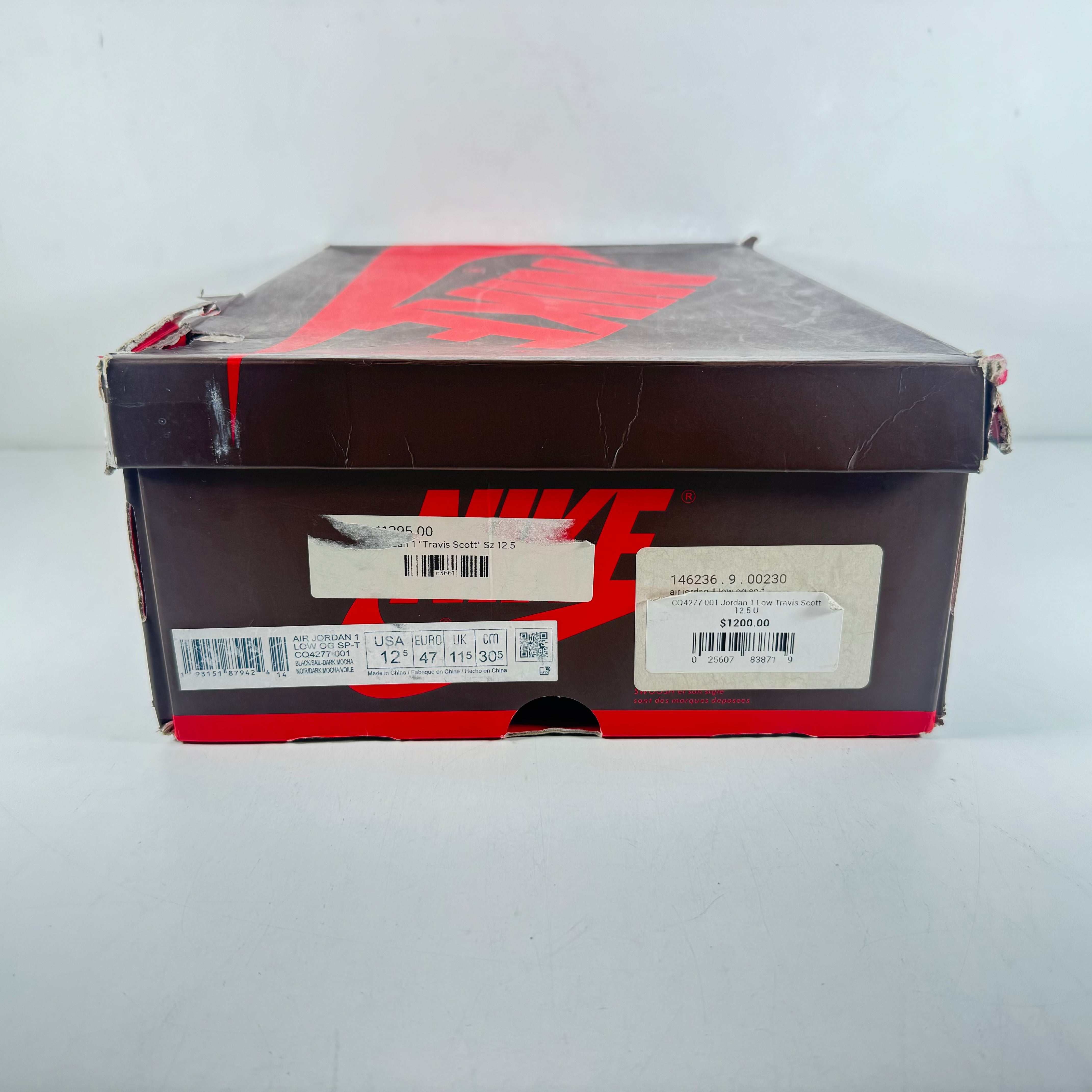 travis scott air jordan 1 box