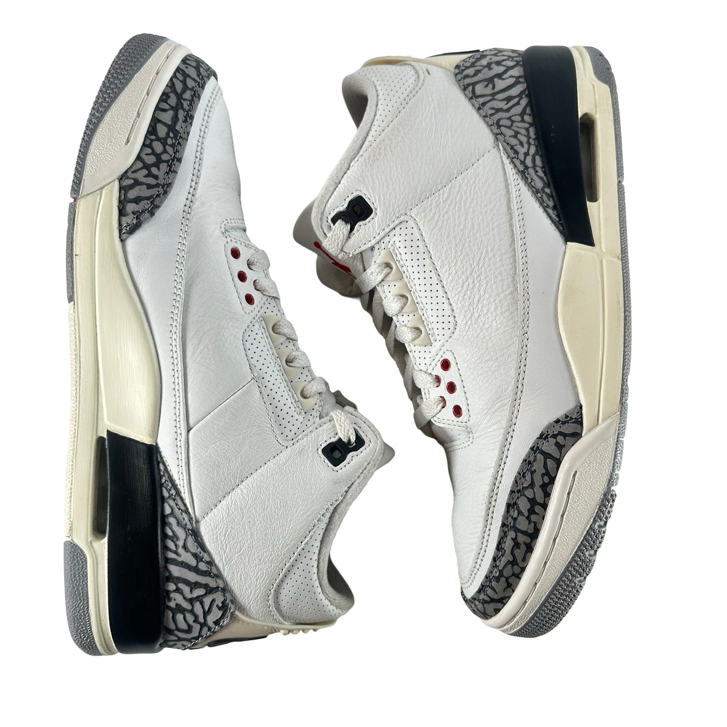 DN3707 100 Jordan 3 Retro White Cement Reimagined [USED] - 8 M (Used8)
