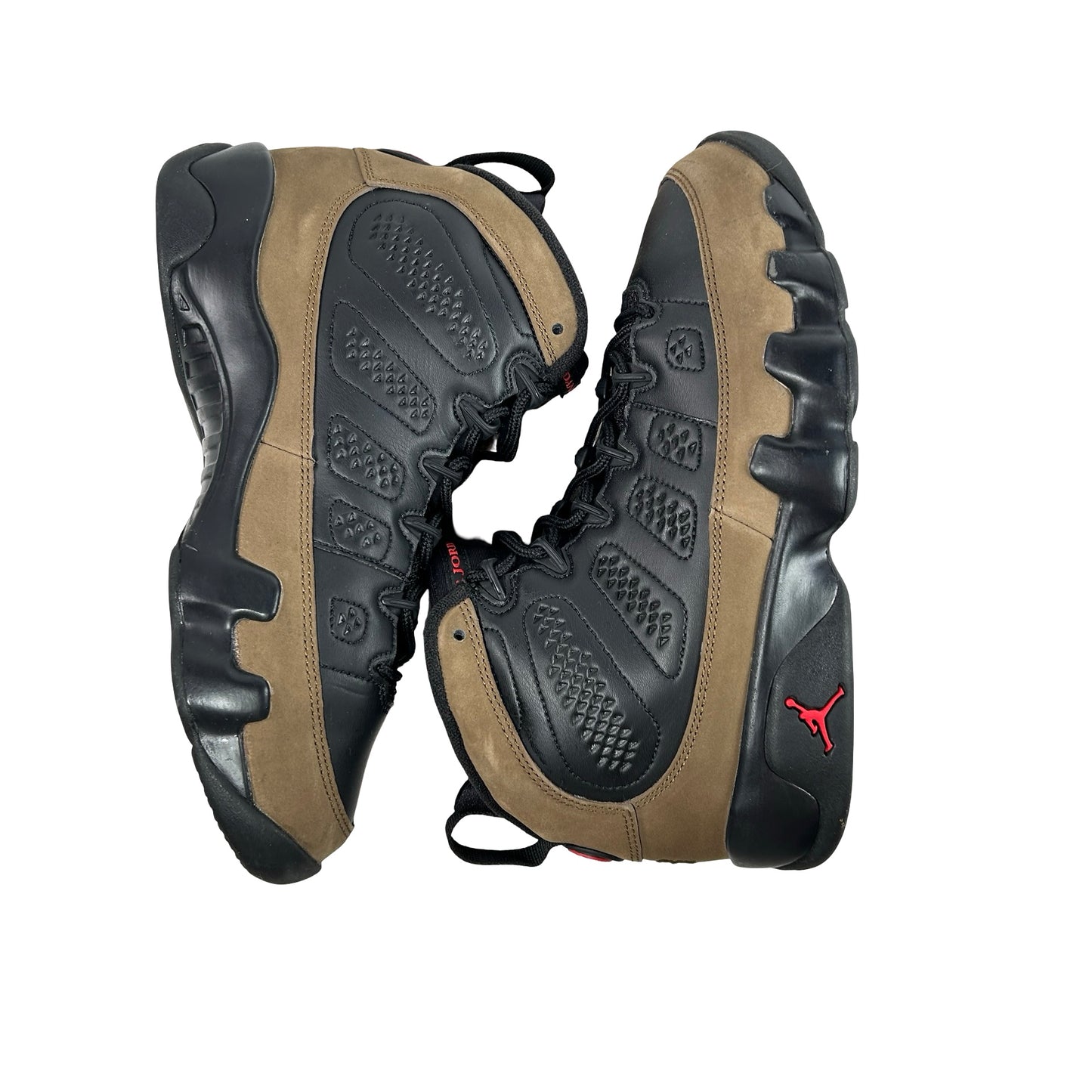 HV4574 030 Jordan 9 Retro Olive (2024) (GS) [USED] - 7 Y (Used) (No Box)
