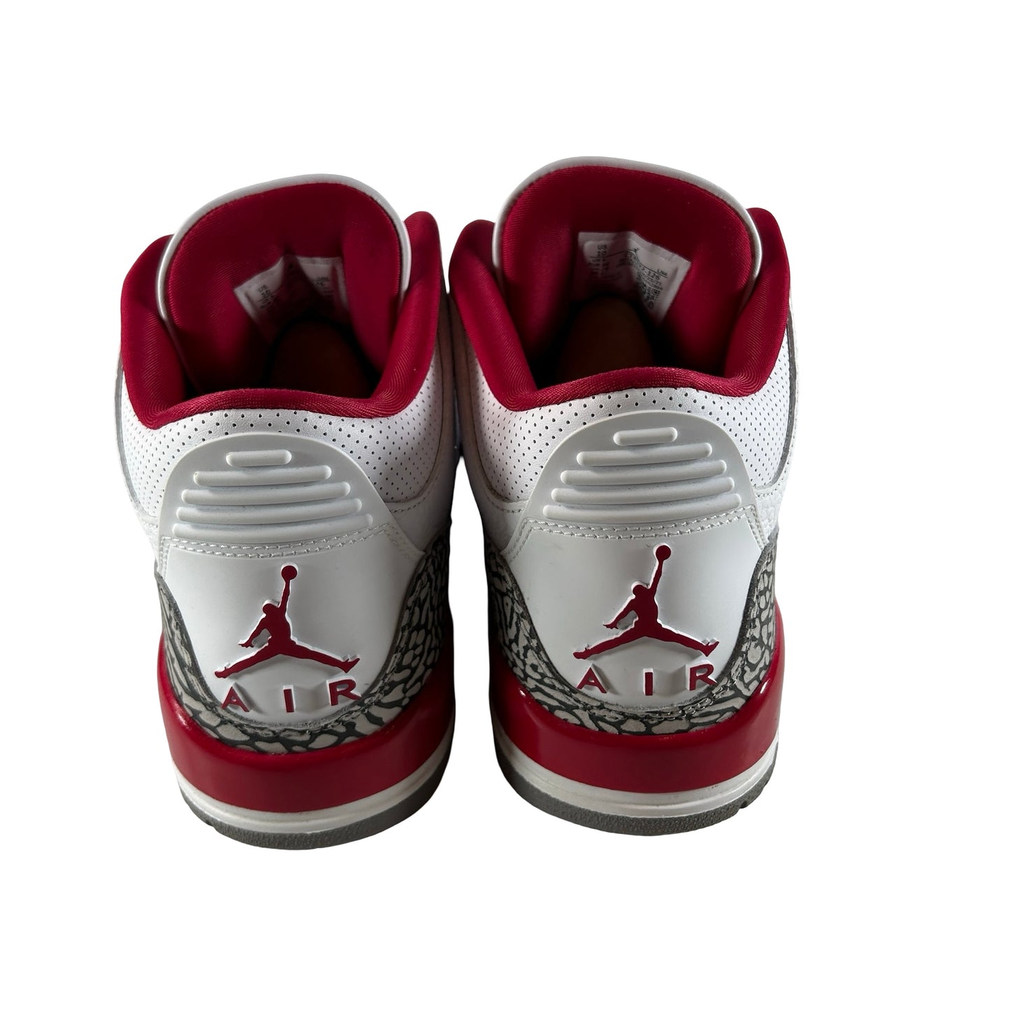CT8532 126 Jordan 3 Retro Cardinal Red [USED] - 10 M (Used4)