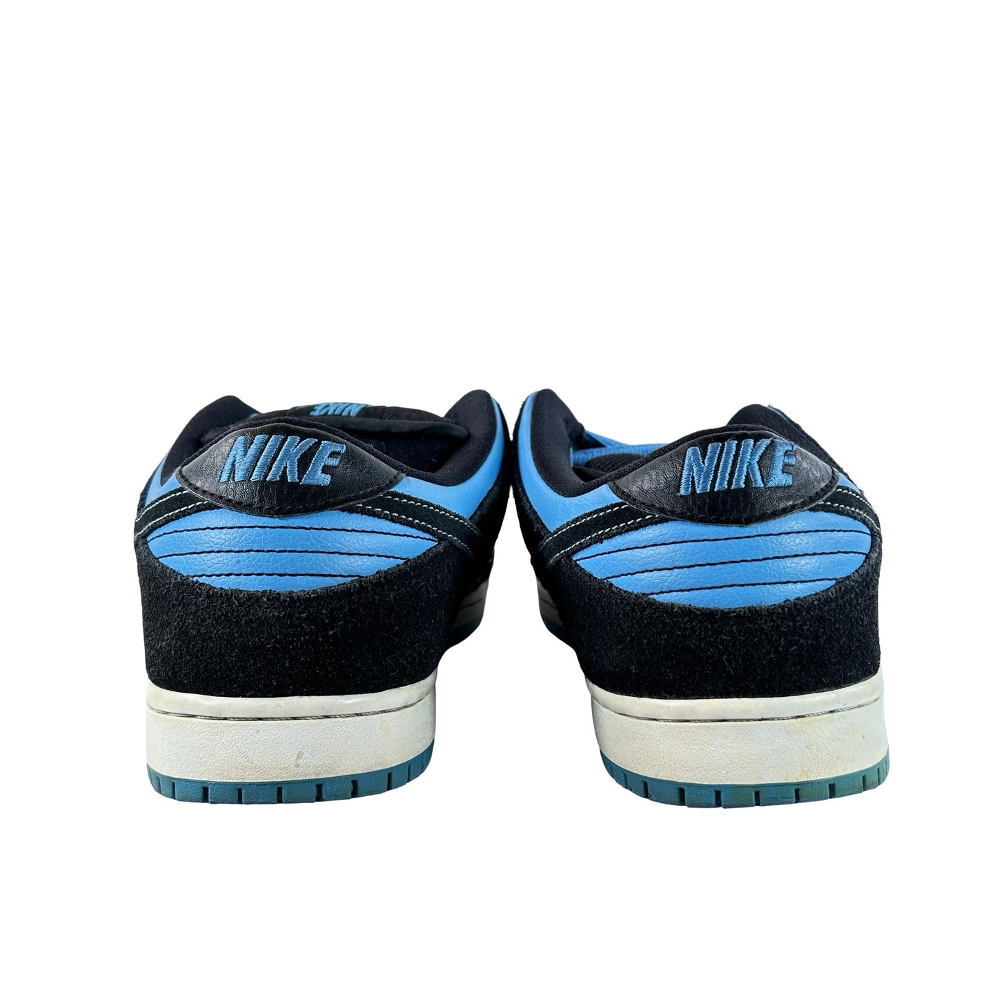 304292 048 Nike SB Dunk Low Black University Blue [USED] - 11 M (Used) (No Box)