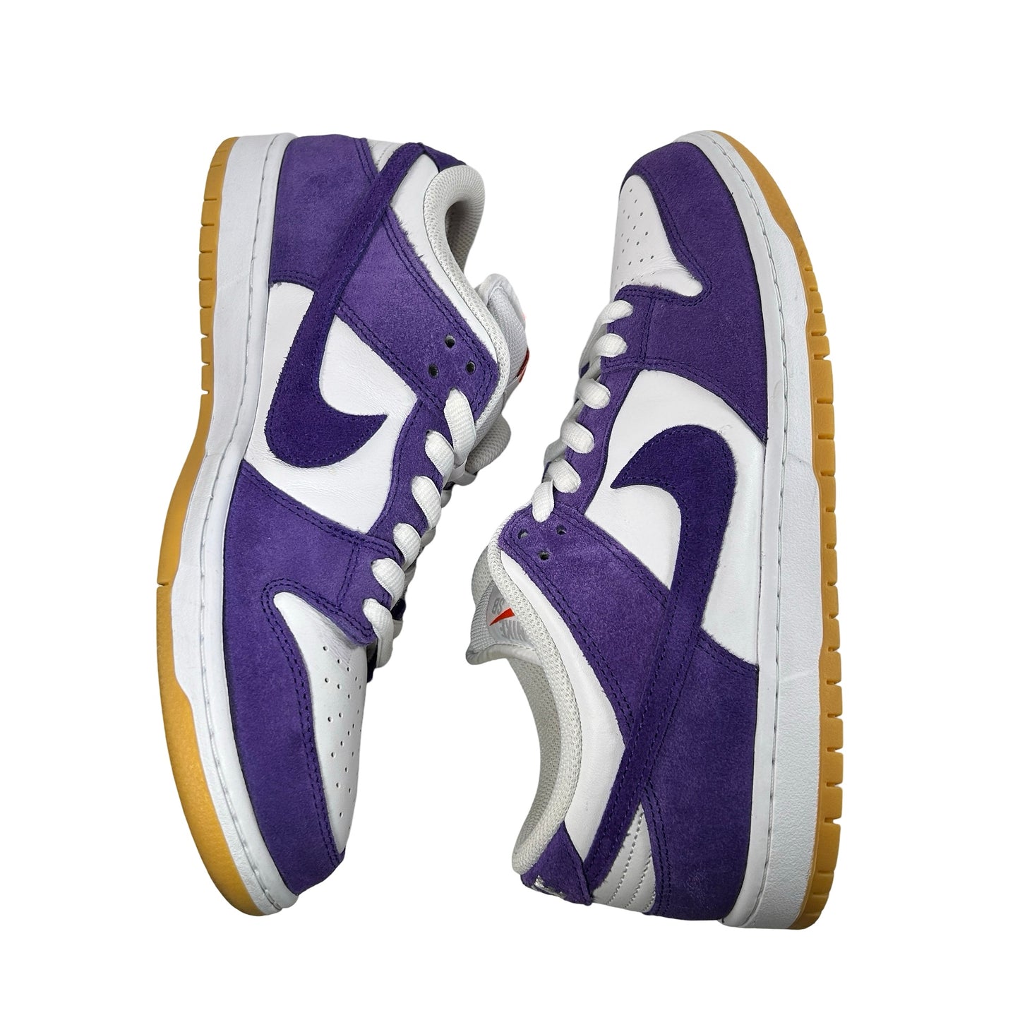 DV5464 500 Nike SB Dunk Low Pro ISO Orange Label Court Purple [USED] - 11 M (Used)