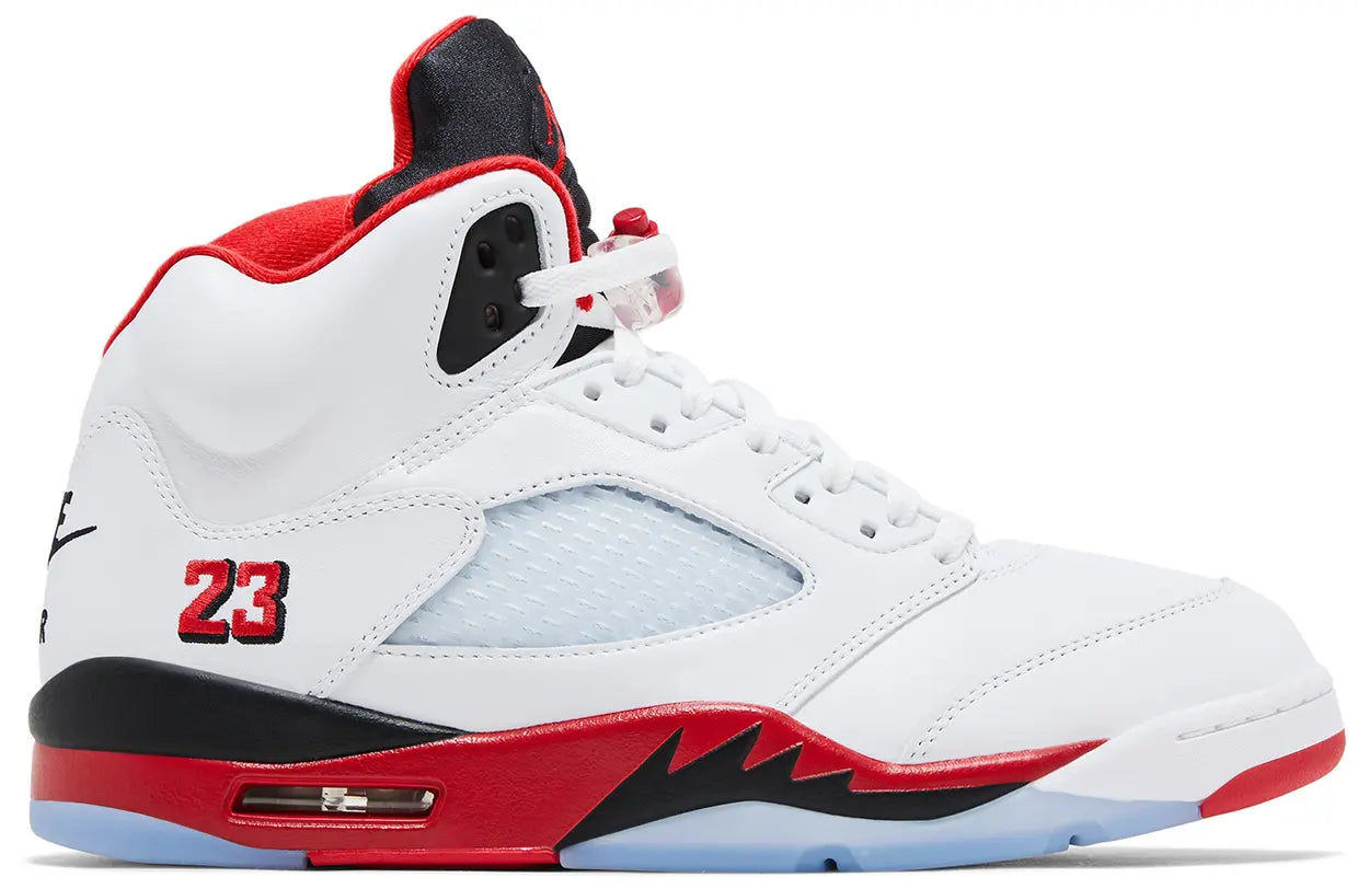 HQ7978 101 Jordan 5 Retro Fire Red Black Tongue (2025)