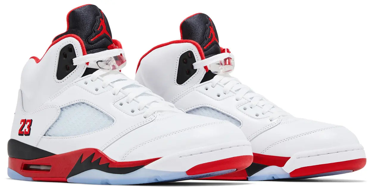 HQ7978 101 Jordan 5 Retro Fire Red Black Tongue (2025)