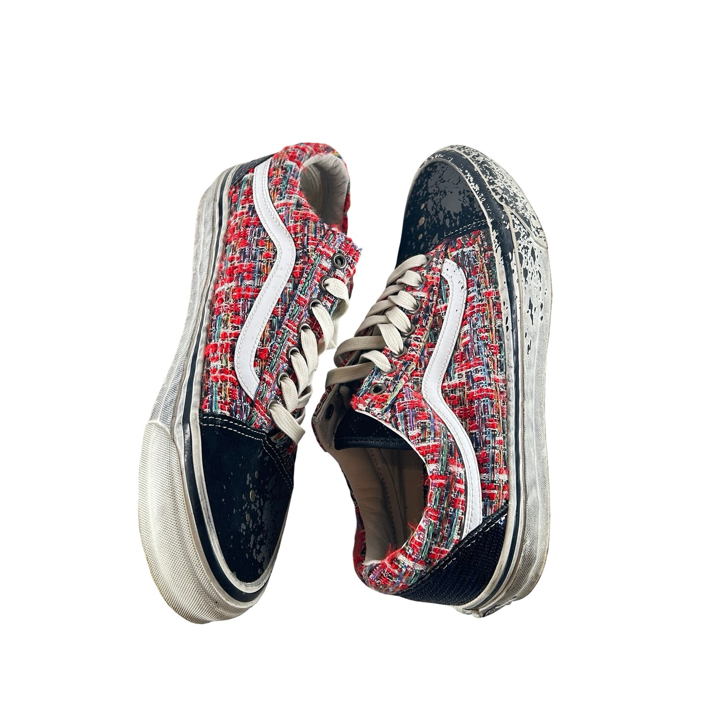 VN000D9VBOS Vans Premium Old Skool Charms Red Black [USED] - 10 M (Used)