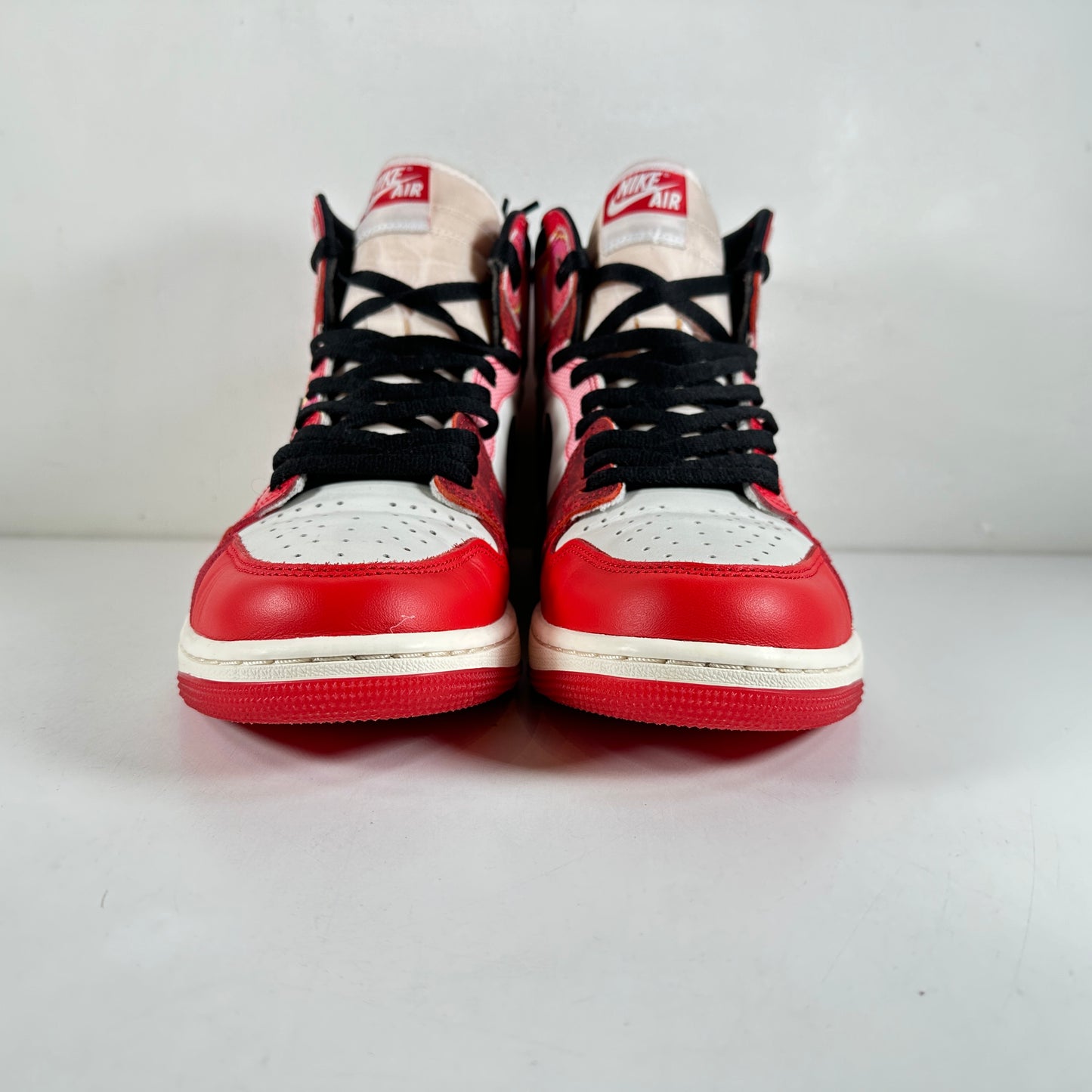 DV1748 601 Jordan 1 Hi Spider-Man Across the Spider-Verse [USED] - 9.5 M (Used)