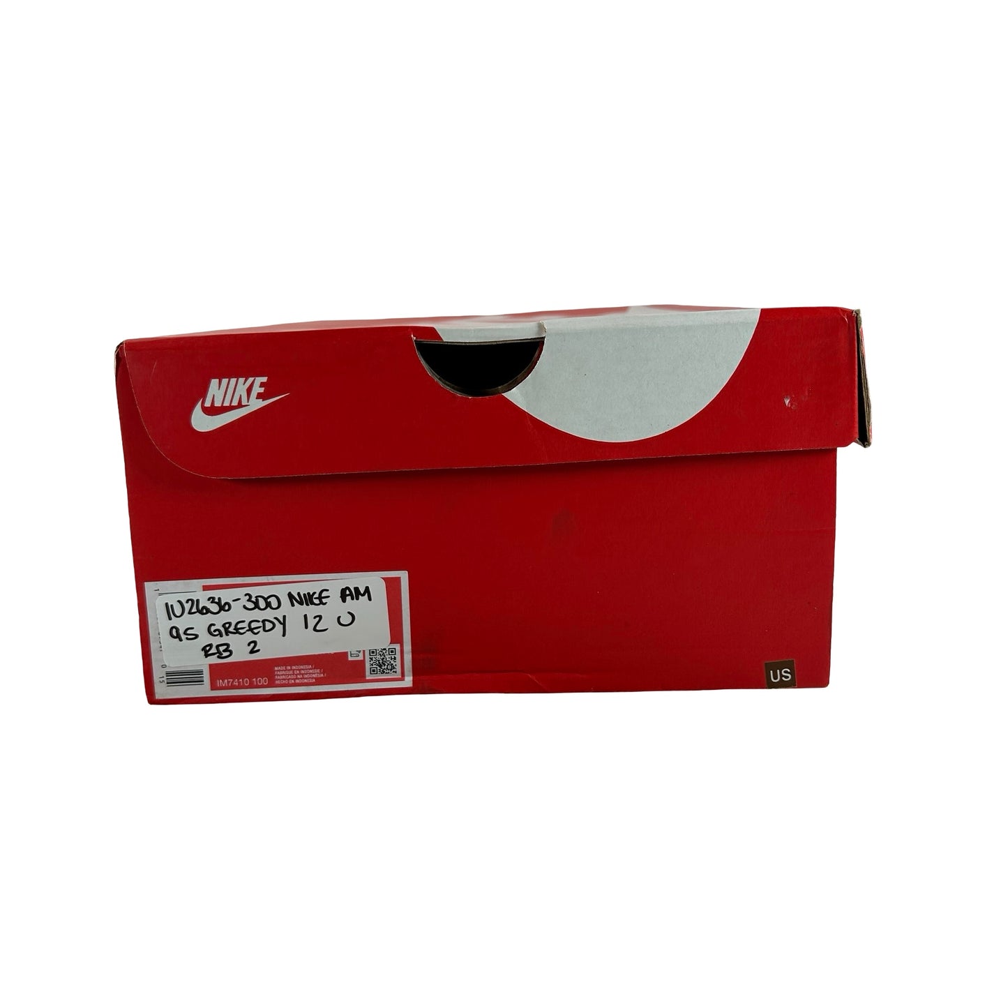 IU2636 300 Nike Air Max 95 OG Big Bubble Greedy (2026) [USED] - 12 M (Used2) (Replace Box2)