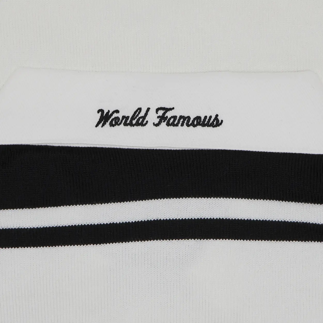 Supreme Nike Stripe Rugby Black