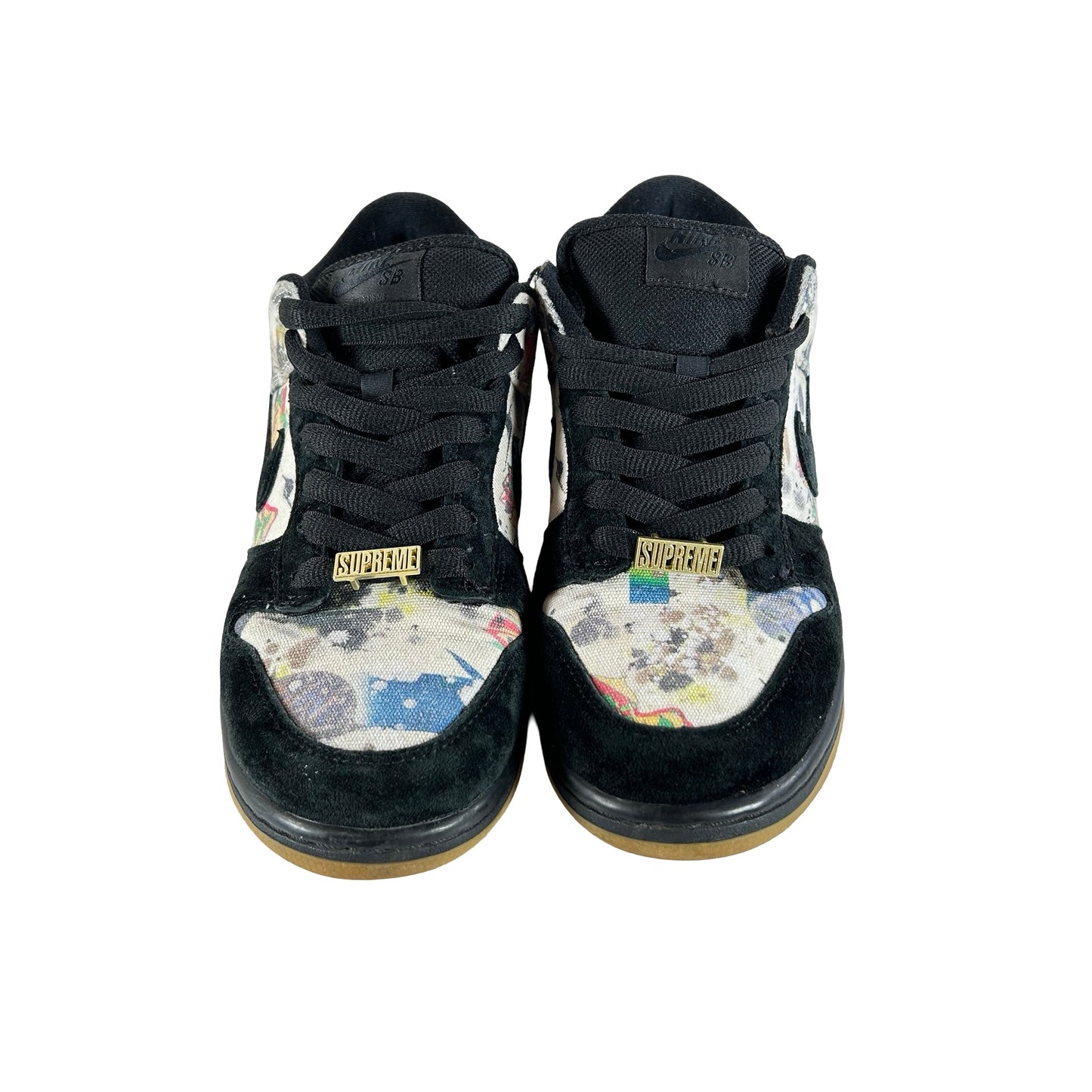 FD8778 001 Nike SB Dunk Low Supreme Rammellzee [USED] - 8.5 M (Used4)