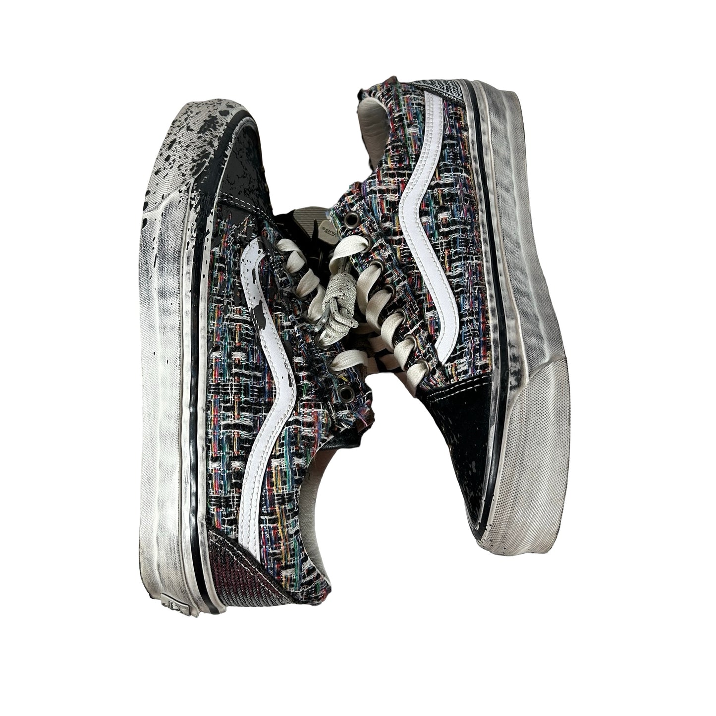 VN000D9VDE2 Vans Premium Old Skool Charms Black Gray [USED] - 8 M (Used)