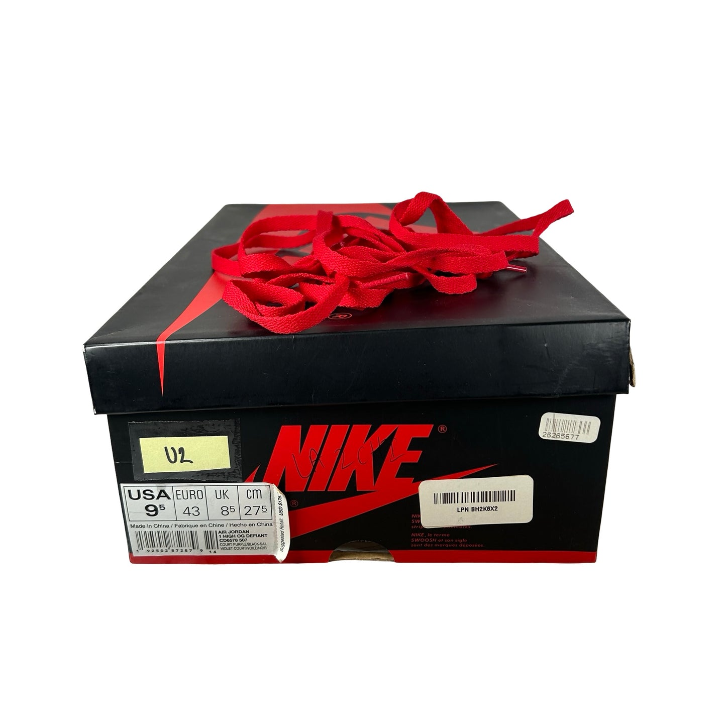 CD6578 507 Jordan 1 Retro High OG Defiant SB LA to Chicago [USED] - 9.5 M (Used2)