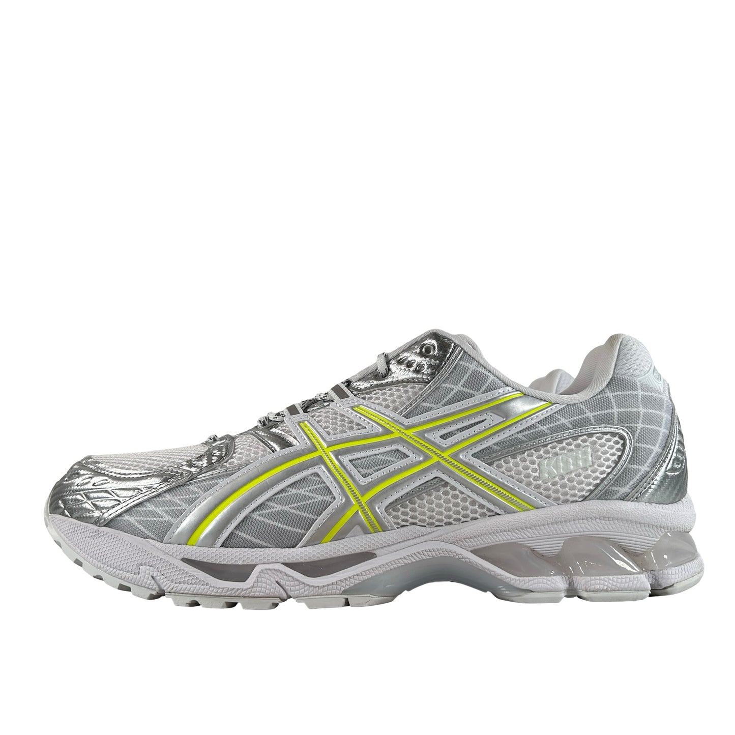 1203A844 100 ASICS Gel-Nimbus 10.1 Kith White Pure Silver [USED] - 12 M (Used)