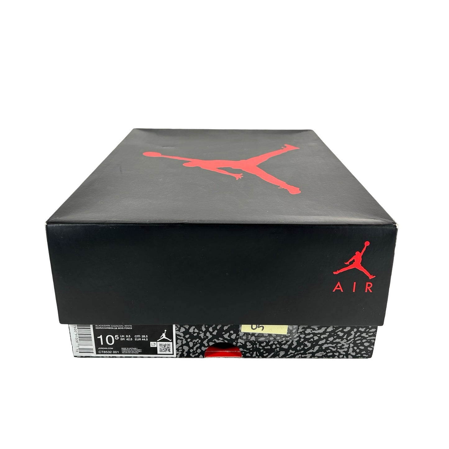 CT8532 001 Jordan 3 Retro Black Cat (2025) [USED] - 10.5 M (Used5)