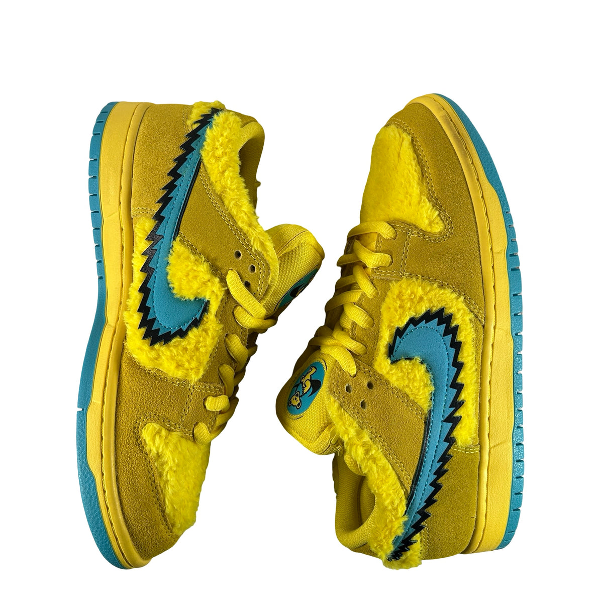 CJ5378 700 Nike SB Dunk Low Grateful Dead Yellow [USED] - 8 M (Used) (Replace Box)