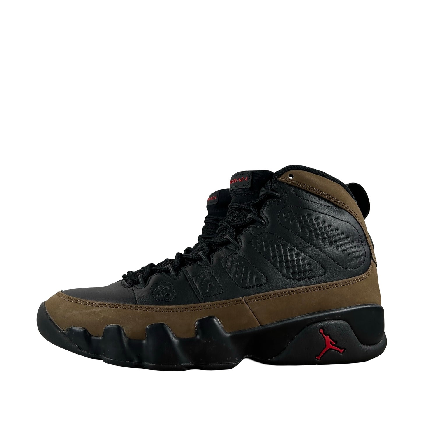 HV4794 030 Air Jordan 9 Retro Olive (2024) [USED] - 7 M (Used5)