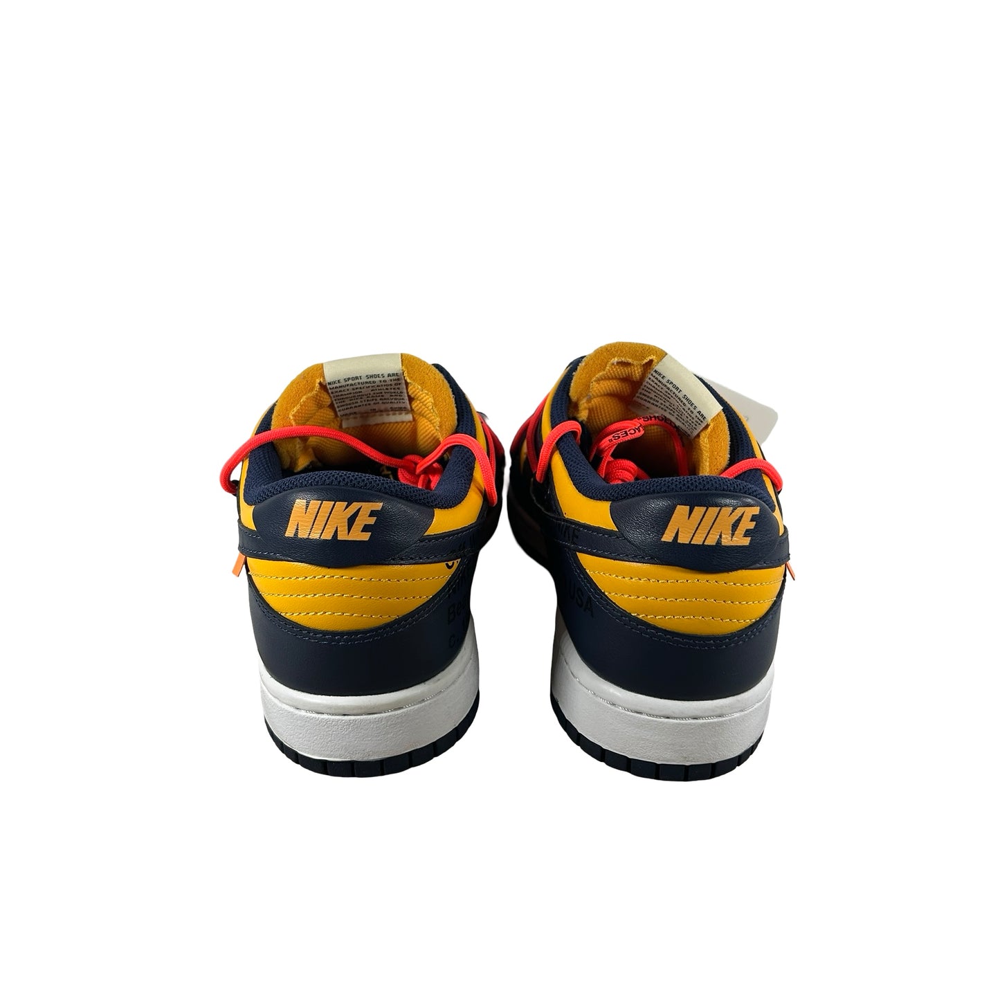 CT0856 700 Dunk Low Off-White University Gold [USED] - 9.5 M (VNDS)