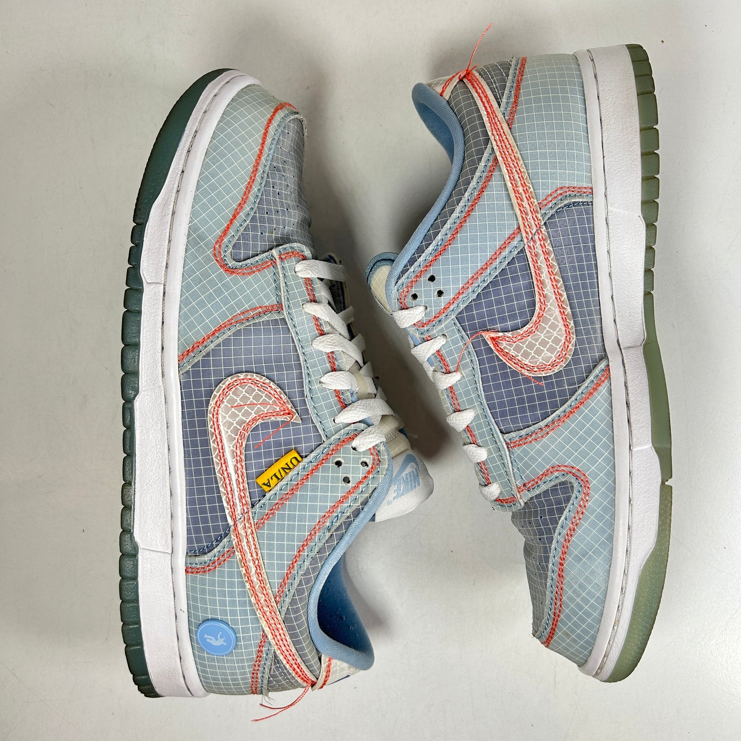 DJ9649 400 Nike Dunk Low Union Passport Pack Argon [USED] - 8 M (Used)