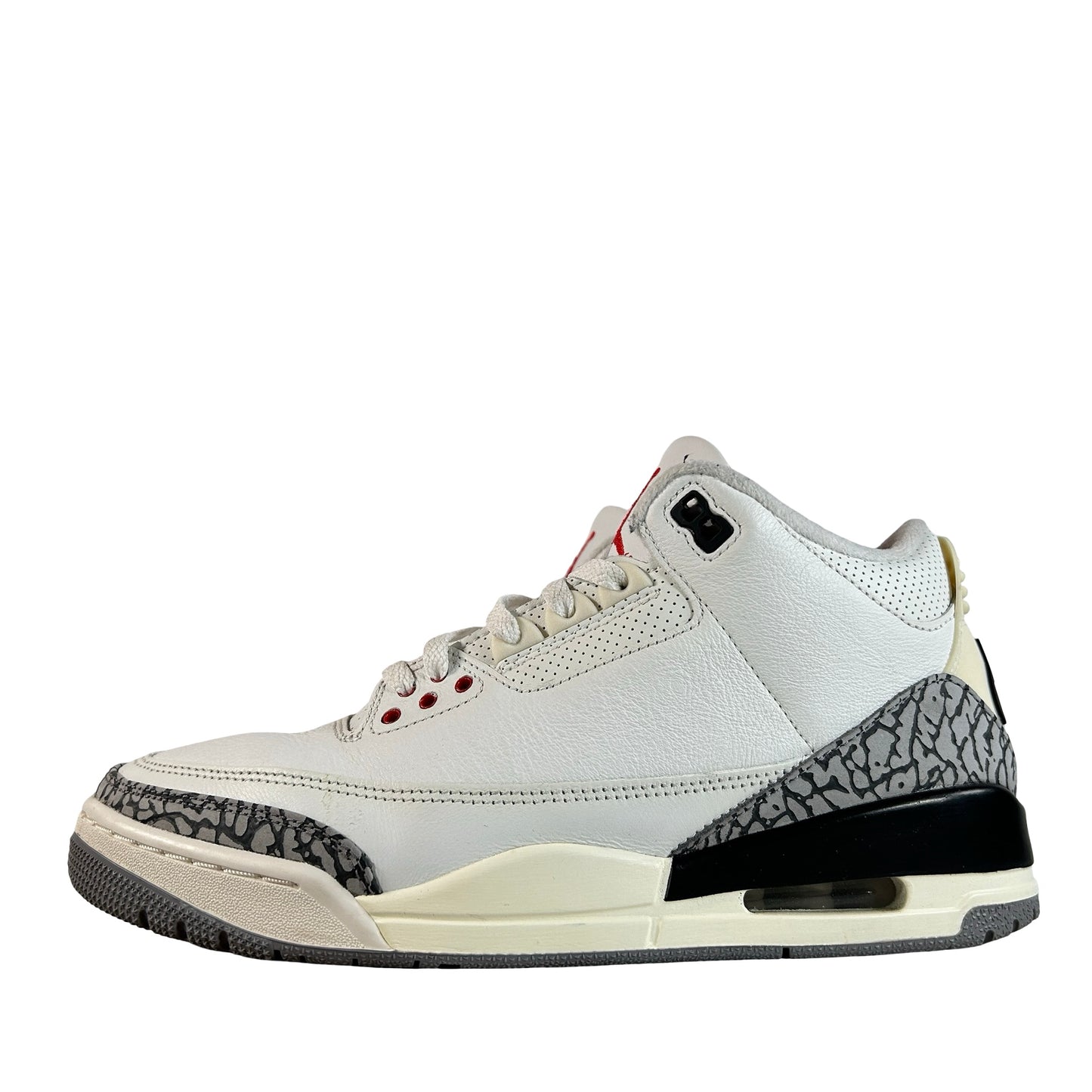 DN3707 100 Jordan 3 Retro White Cement Reimagined [USED] - 9.5 M (Used14)