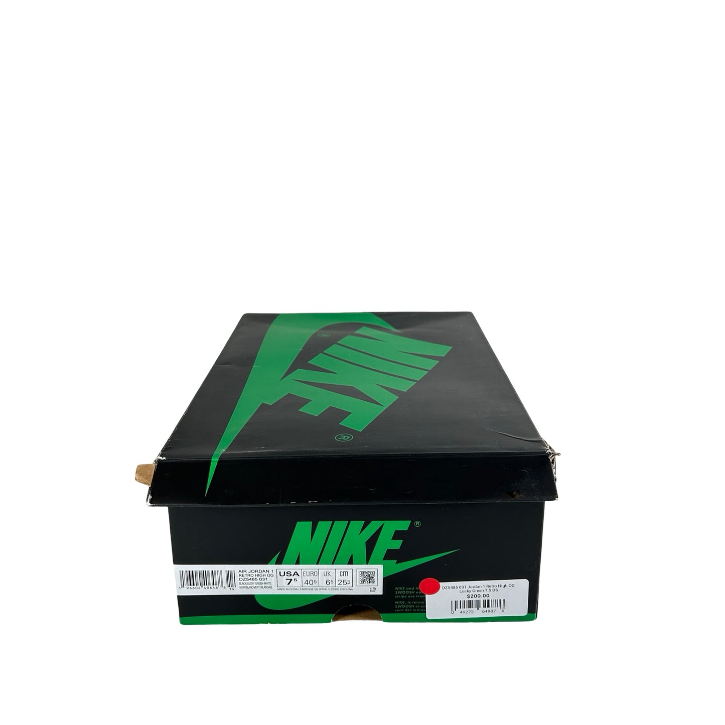 DZ5485 031 Jordan 1 Retro High OG Lucky Green [USED] - 7.5 M (Used)