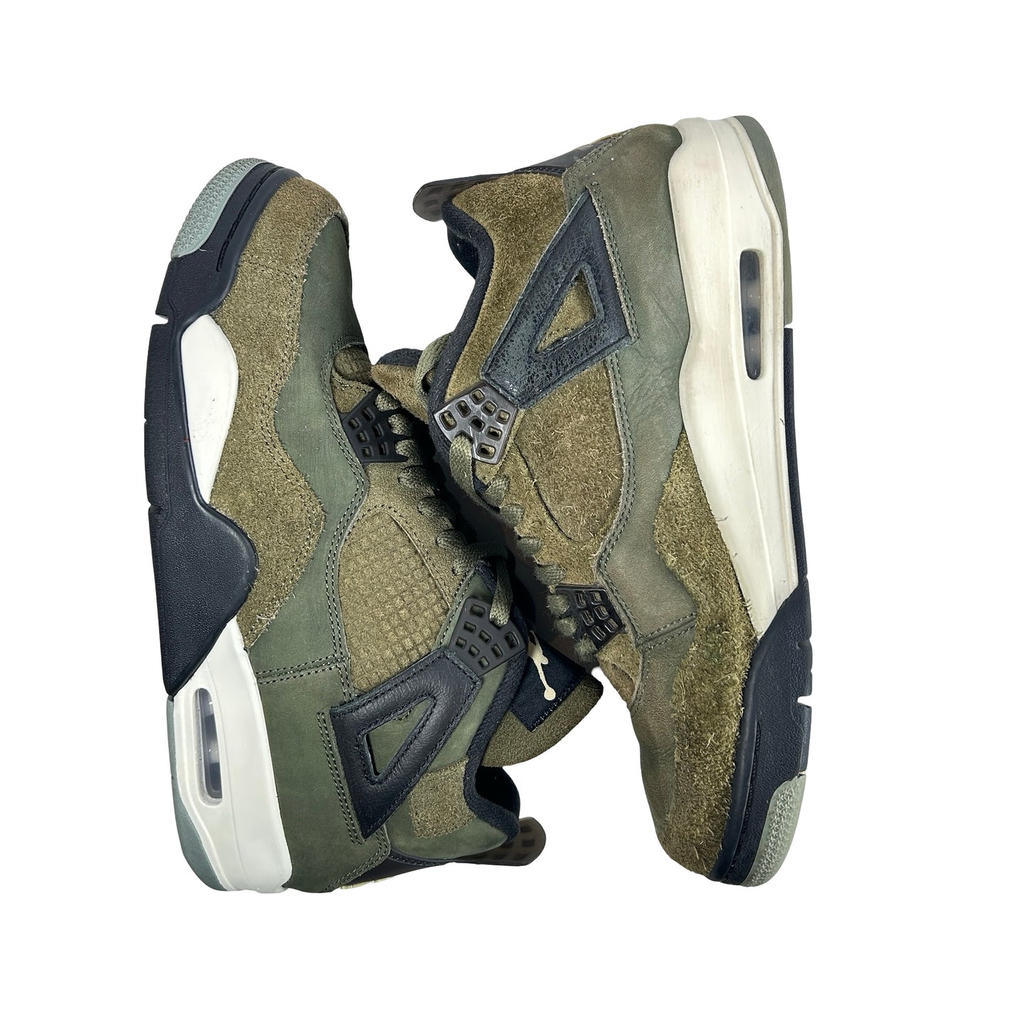 FB9927 200 Air Jordan 4 Craft Medium Olive [USED] - 9 M (Used2) (No Box2)