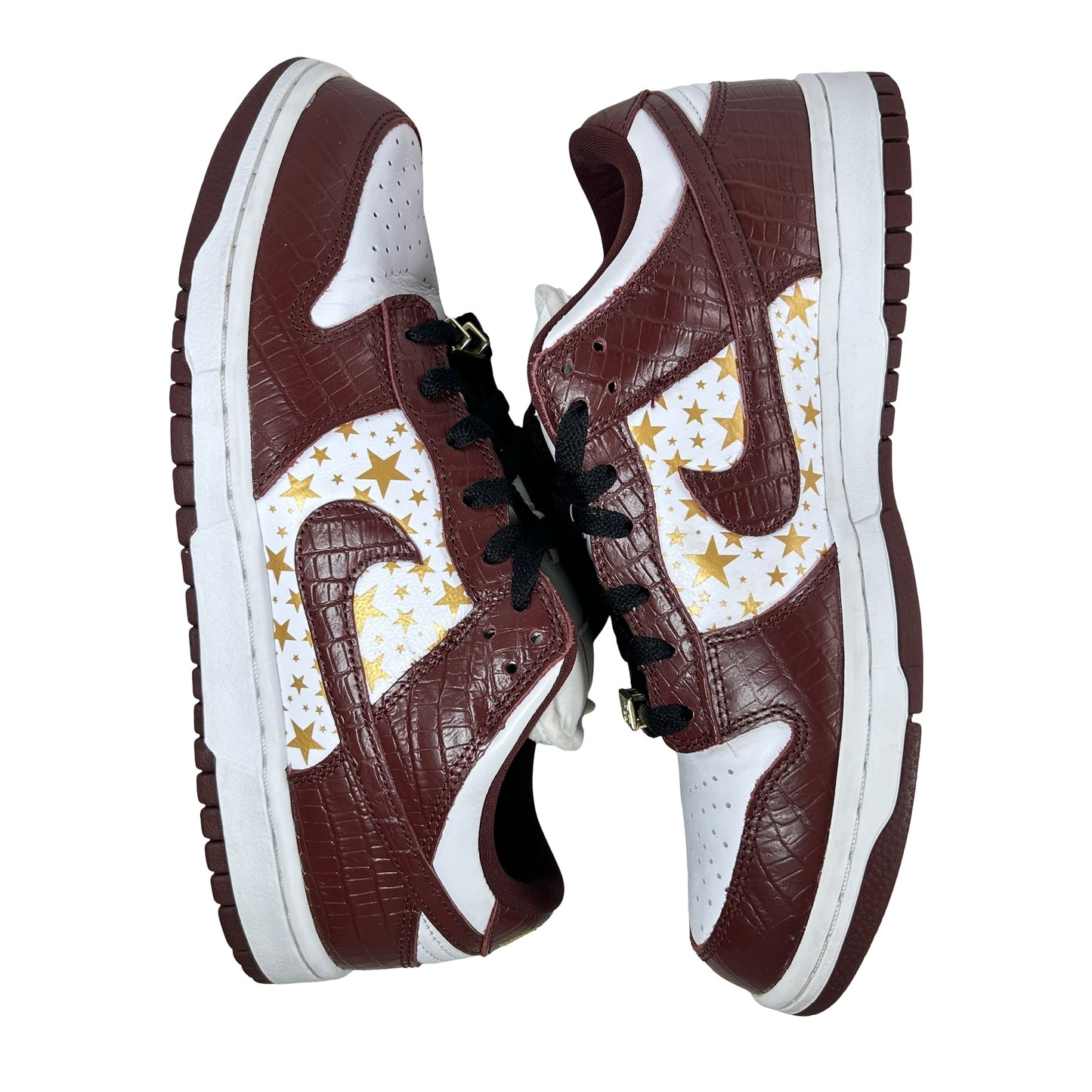 DH3228 103 Supreme Dunk SB Low Brown [USED] - 8.5 M (Used)